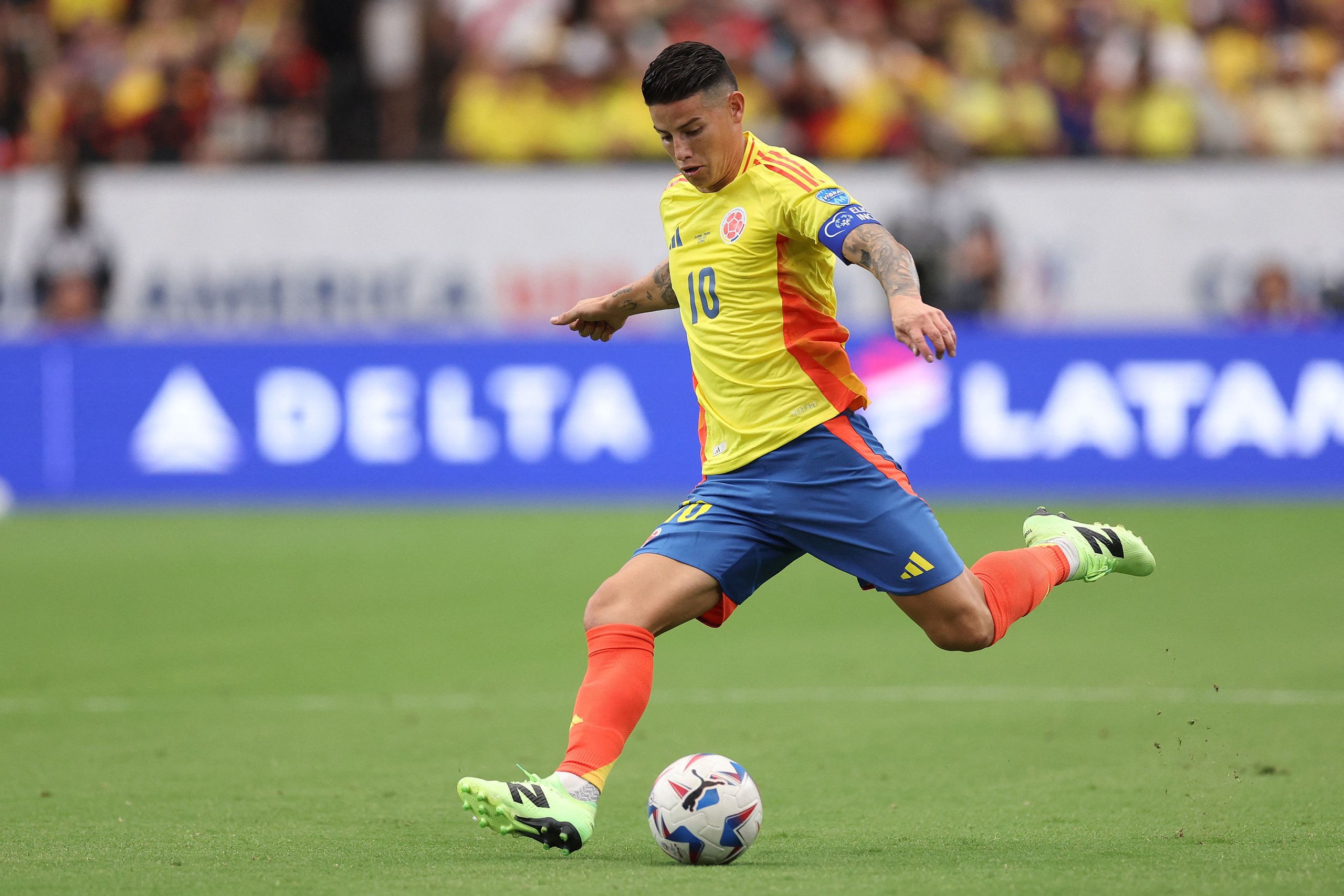 Copa America 2024 James Rodriguez phá kỷ lục của Messi đội Colombia