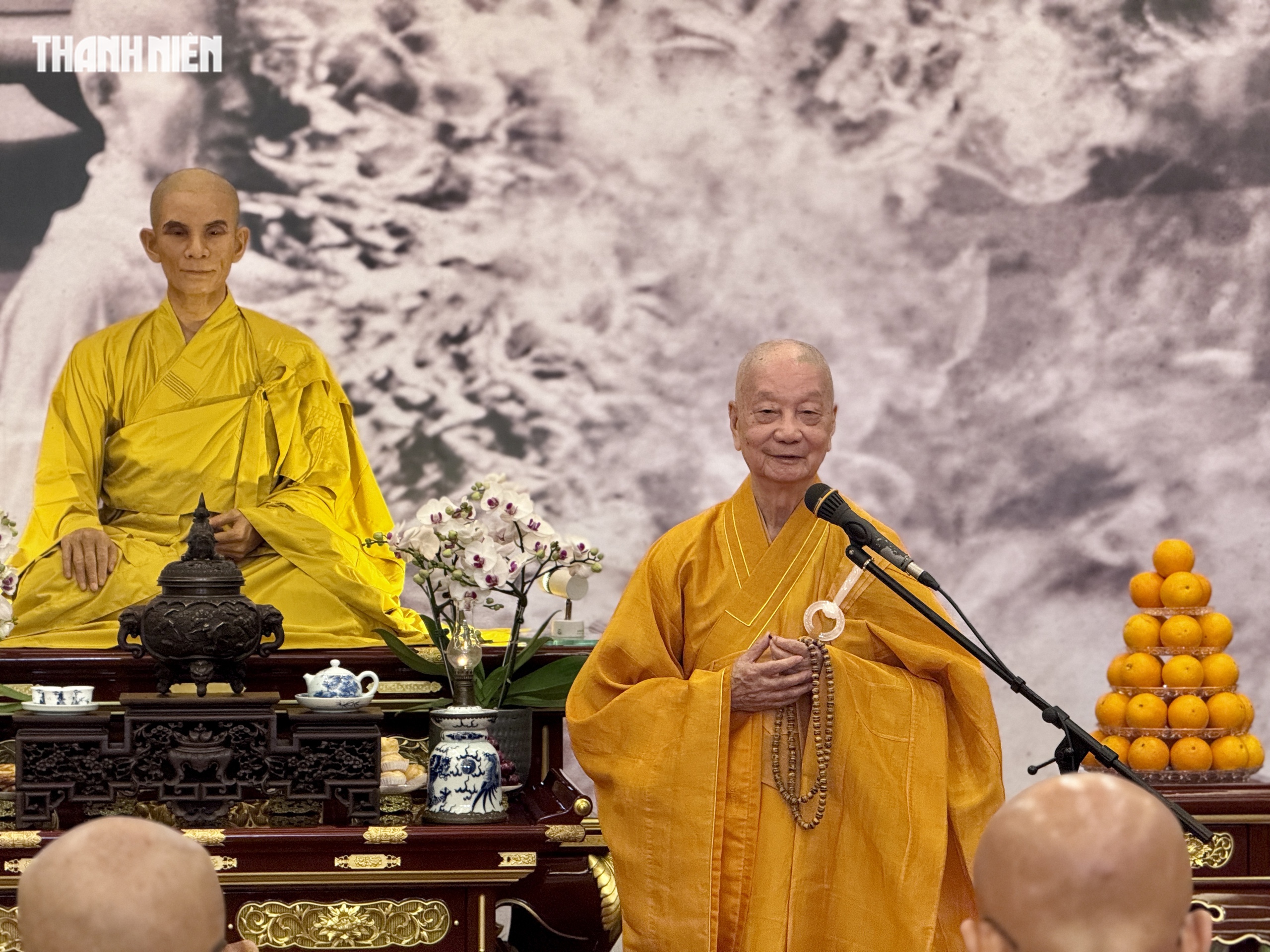 Đại lão hòa thượng Thích Trí Quảng:'Thỉnh trái tim Bồ tát Thích Quảng Đức là lời nguyện' - Ảnh 2.