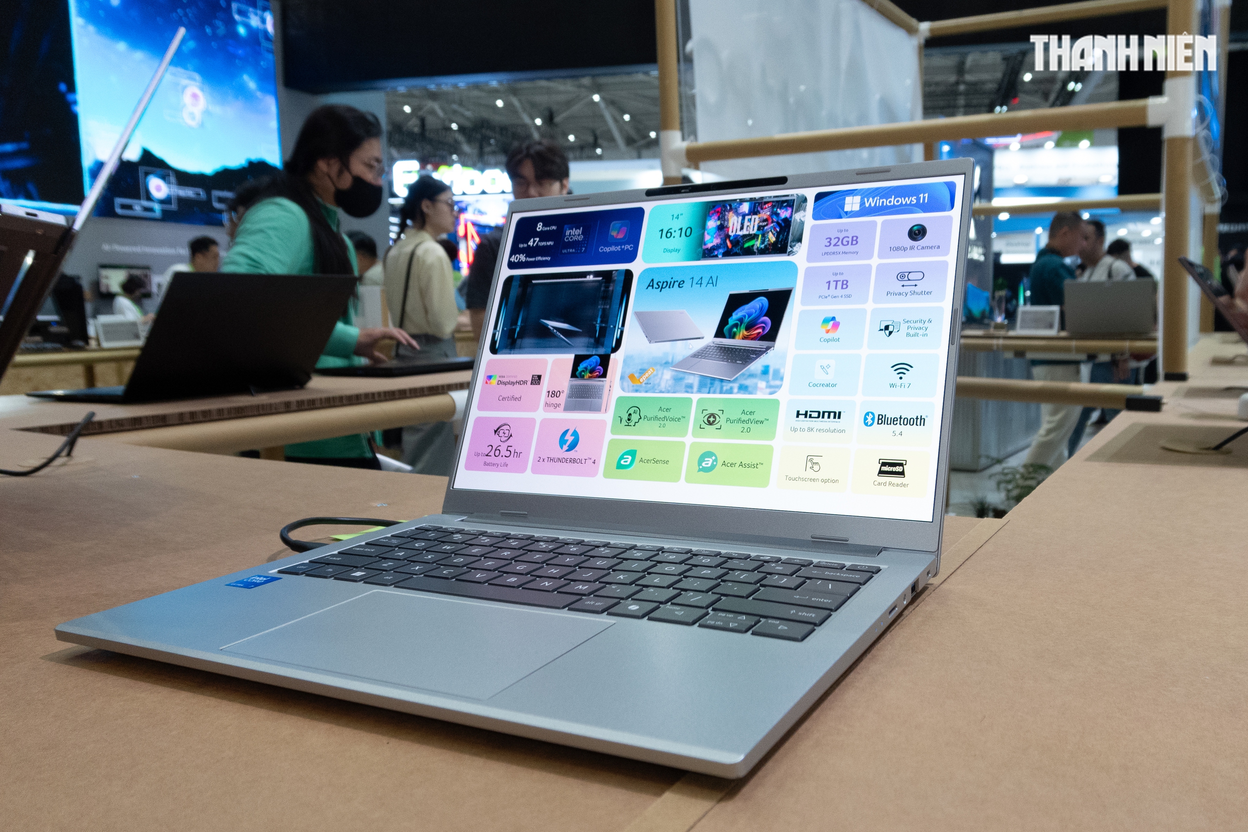 - Ảnh 1. Acer Aspire A14 AI - Ảnh 1.