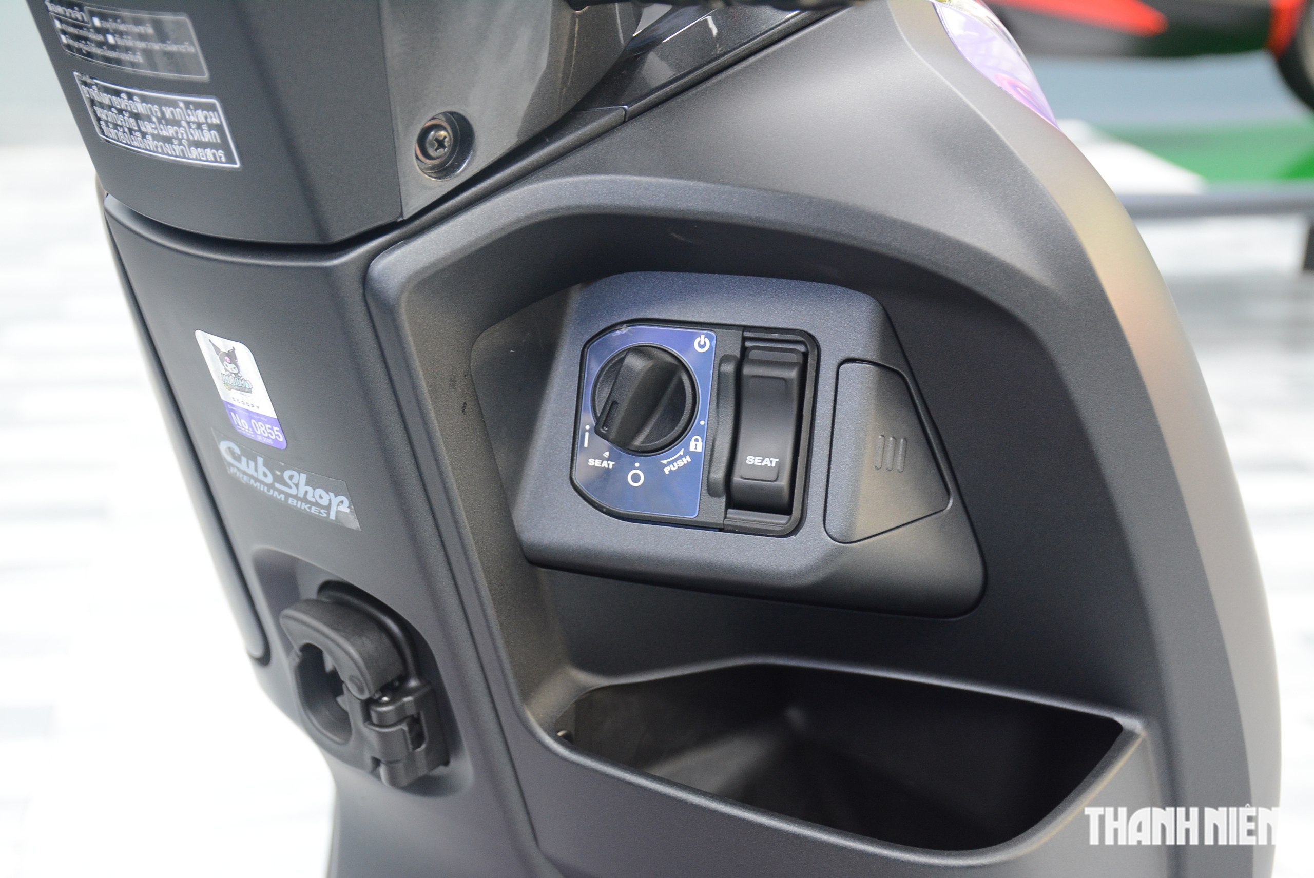 Honda Scoopy Kuromi sản xuất 2.000 xe tại Thái Lan, gia nhập thị trường Việt Nam- Ảnh 7. Honda Scoopy Kuromi sản xuất 2.000 xe tại Thái Lan, gia nhập thị trường Việt Nam- Ảnh 7.