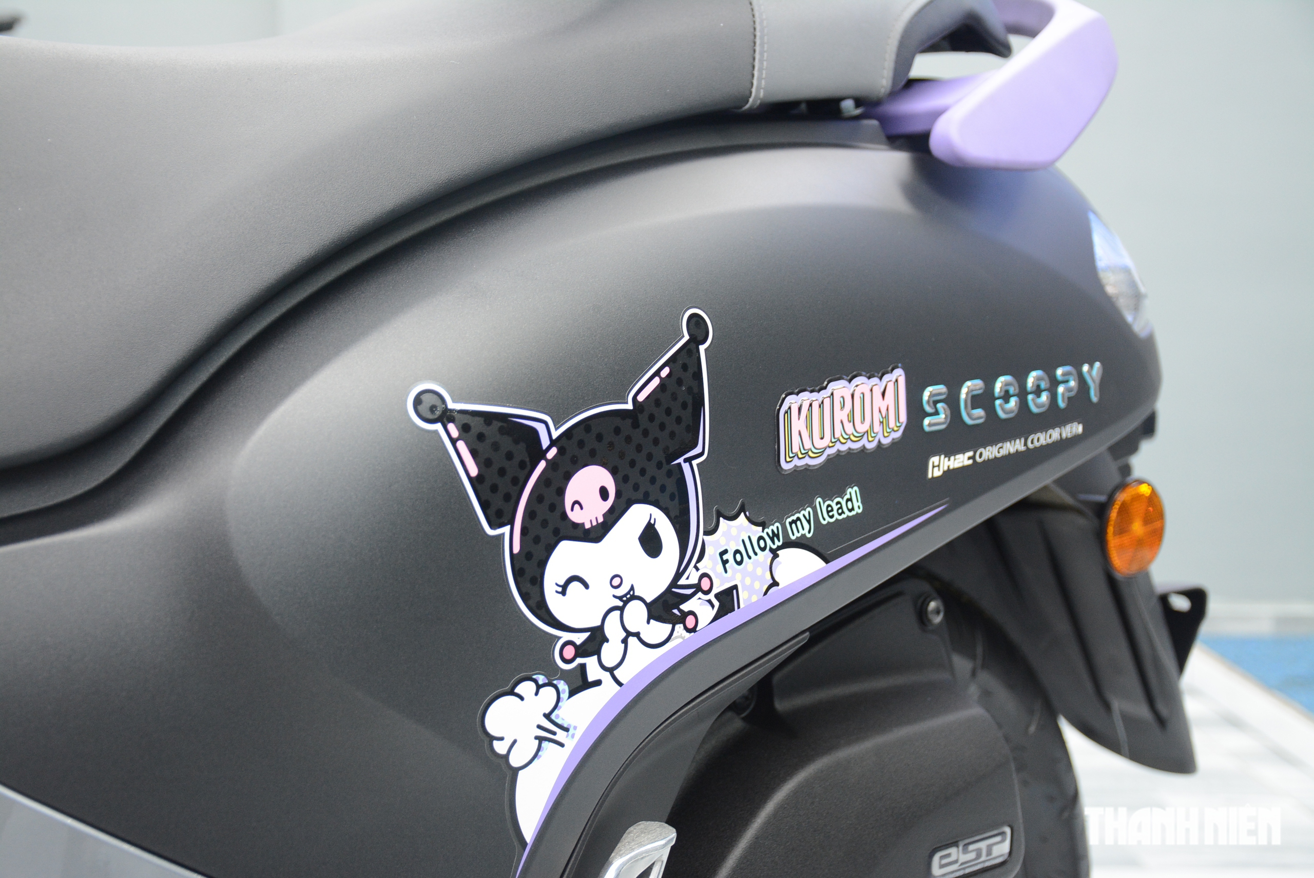 Honda Scoopy Kuromi sản xuất 2.000 xe tại Thái Lan, gia nhập thị trường Việt Nam- Ảnh 2. Honda Scoopy Kuromi sản xuất 2.000 xe tại Thái Lan, gia nhập thị trường Việt Nam- Ảnh 2.