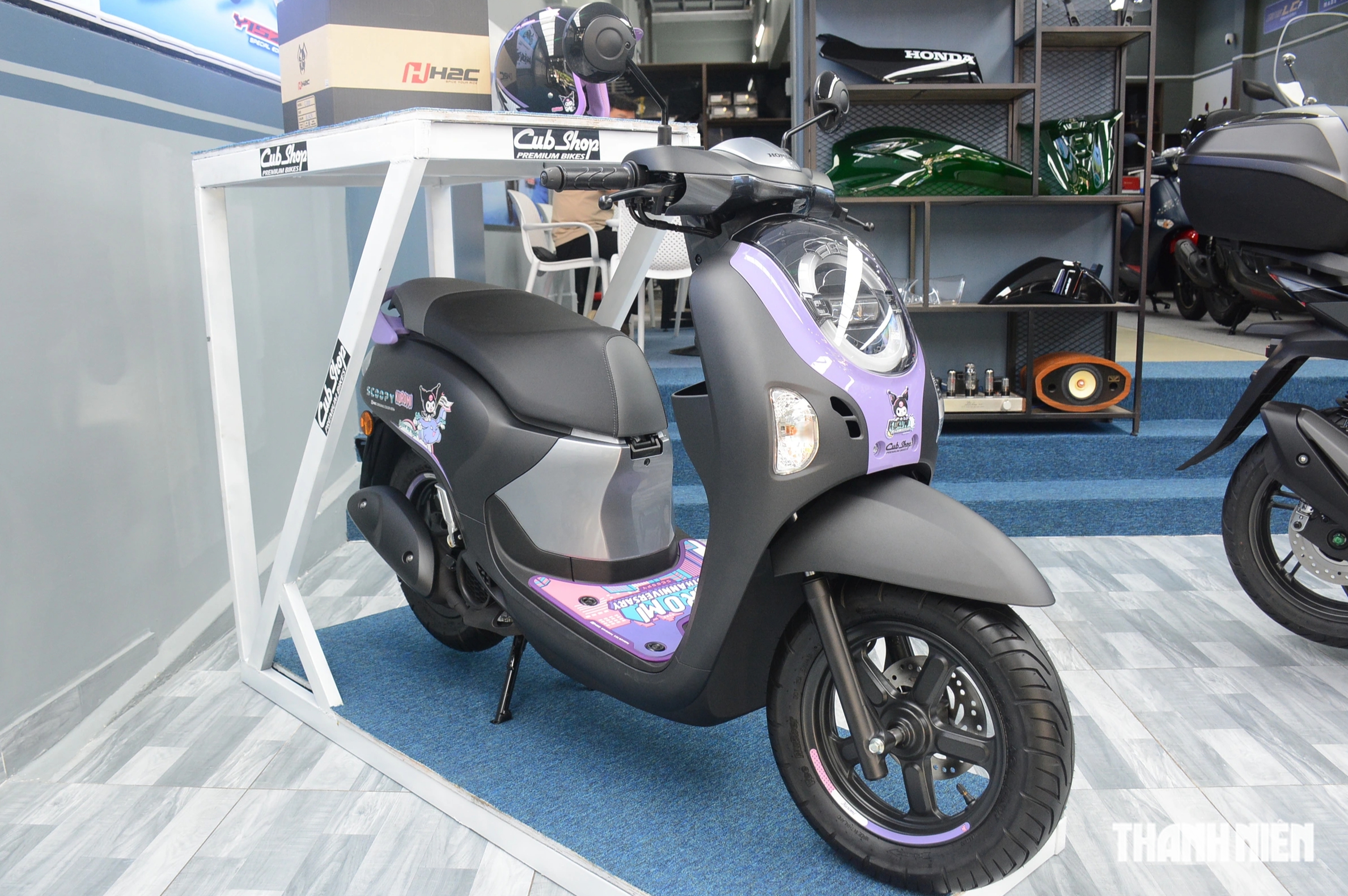 Honda Scoopy Kuromi sản xuất 2.000 xe tại Thái Lan, gia nhập thị trường Việt Nam Honda Scoopy Kuromi sản xuất 2.000 xe tại Thái Lan, gia nhập thị trường Việt Nam