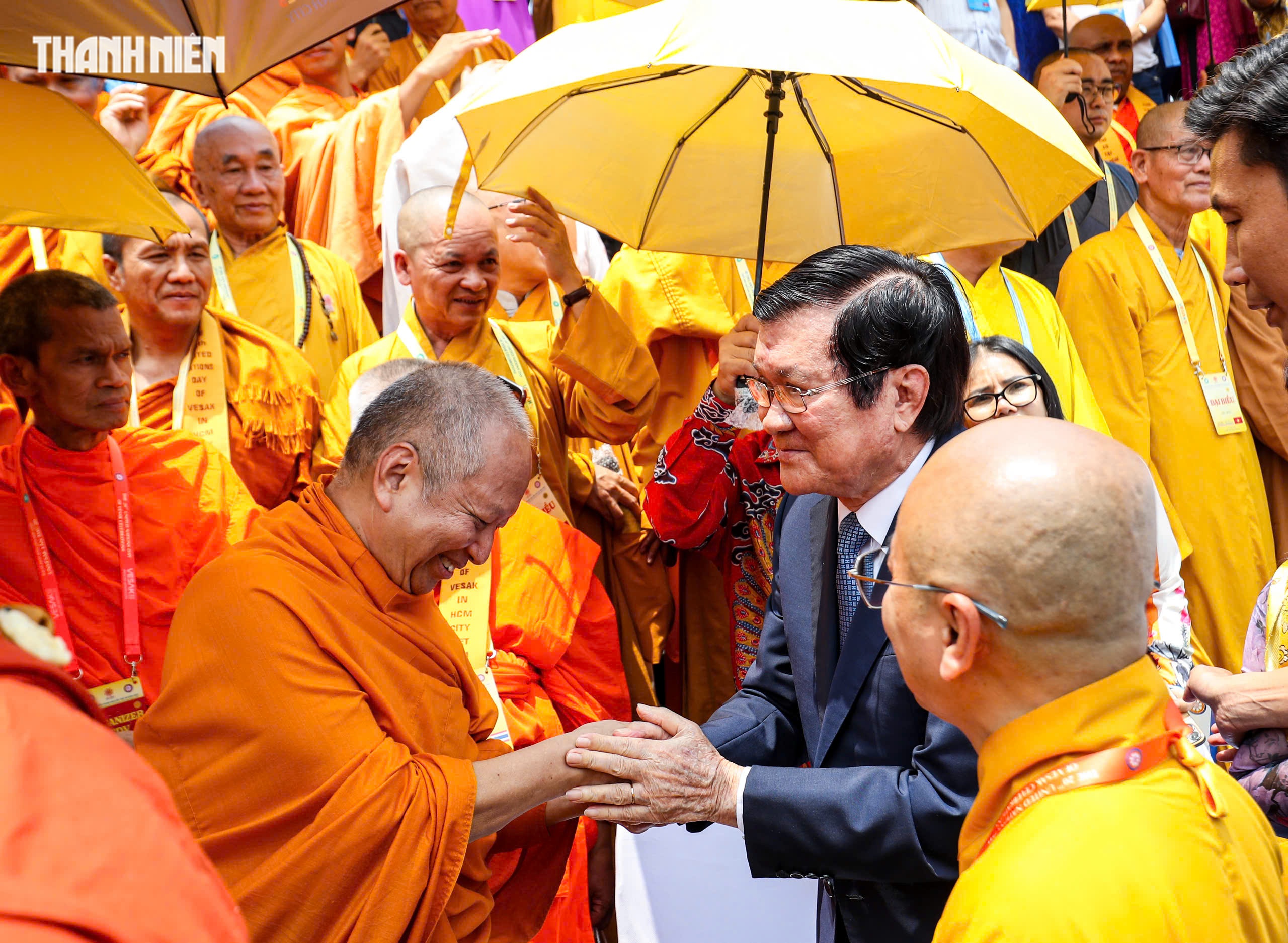 Toàn cảnh lễ khai mạc Vesak 2025: Đoàn kết và bao dung, hướng đến hạnh phúc an lạc cộng đồng - Ảnh 4.