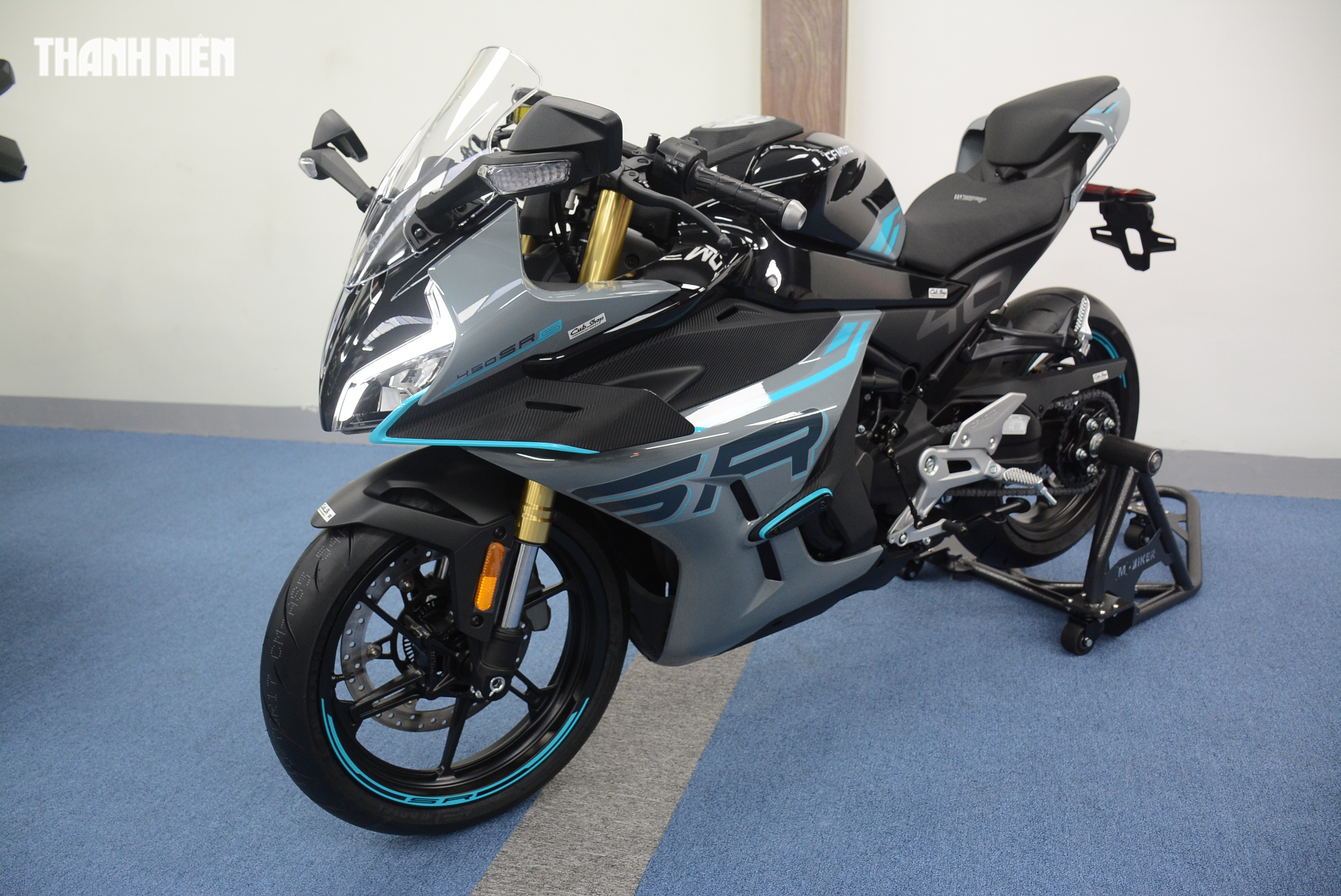 CFMoto 450SR S đầu tiên về Việt Nam giá hơn 155 triệu đồng - Ảnh 4.