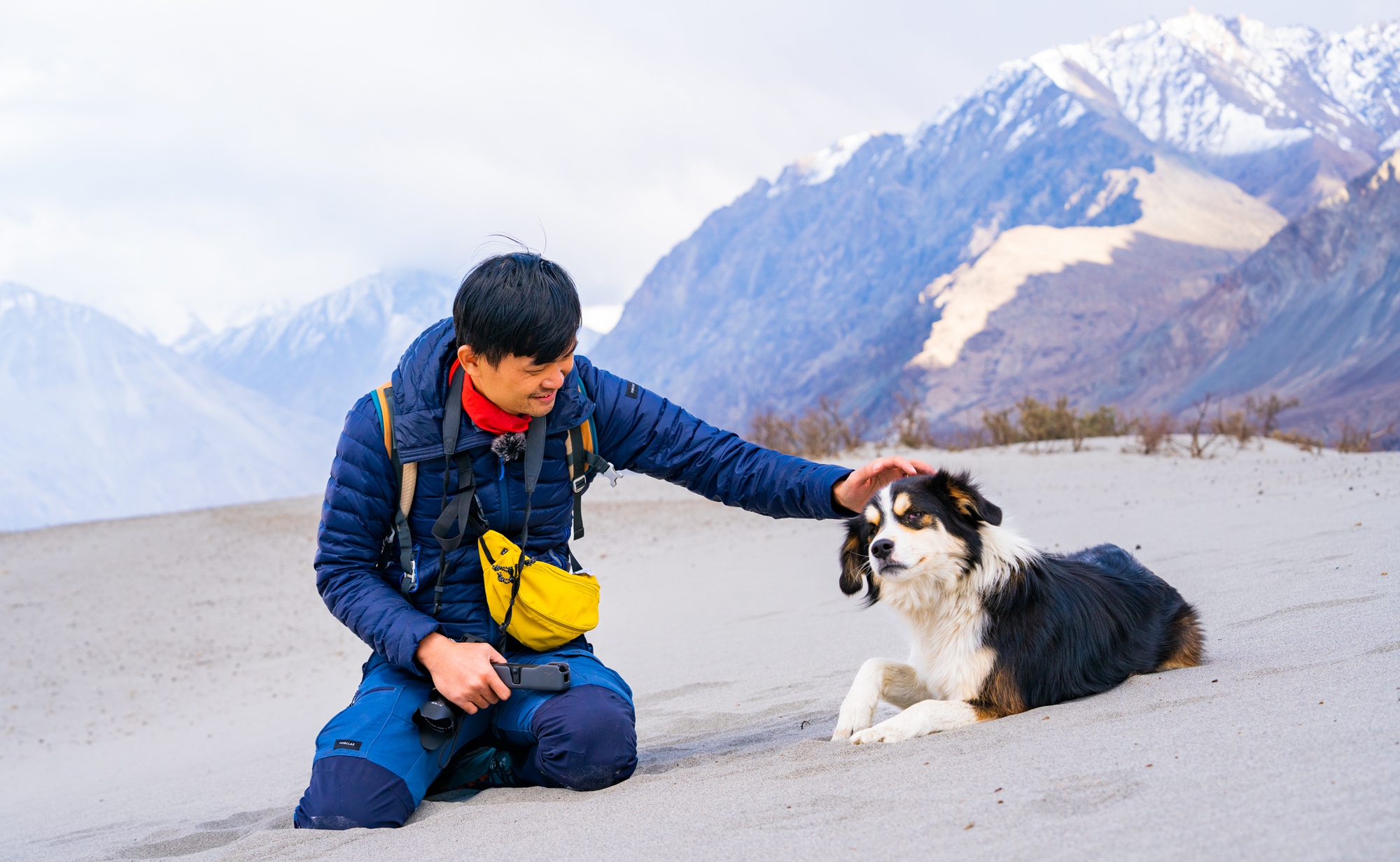 Chuyến đi phượt bằng xe máy của chàng trai Việt ở vùng đất dưới dãy núi Himalaya - Ảnh 2.