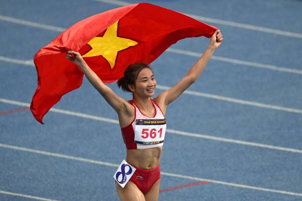 ASIAD 19: Nữ hoàng điền kinh Việt Nam Nguyễn Thị Oanh xuất trận  - Ảnh 1.