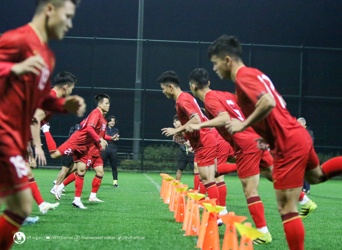 Đội tuyển Việt Nam tích hướng đến trận giao hữu với đội tuyển Uzbekistan
