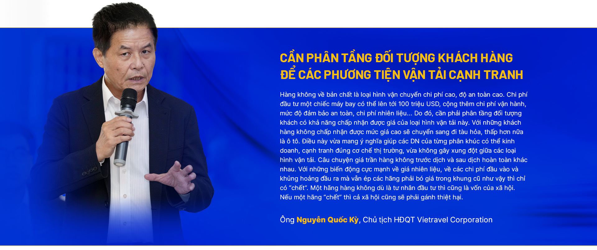 Chủ tịch HÐQT Vietravel Corporation Nguyễn Quốc Kỳ: Khó mấy Vietravel Airlines cũng phải bay  - Ảnh 2.