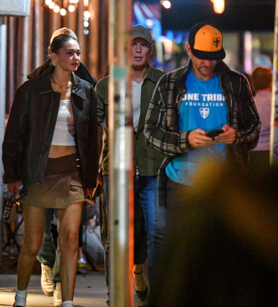 Irina Shayk is here with Bradley Cooper and Gigi Hadid - season two.