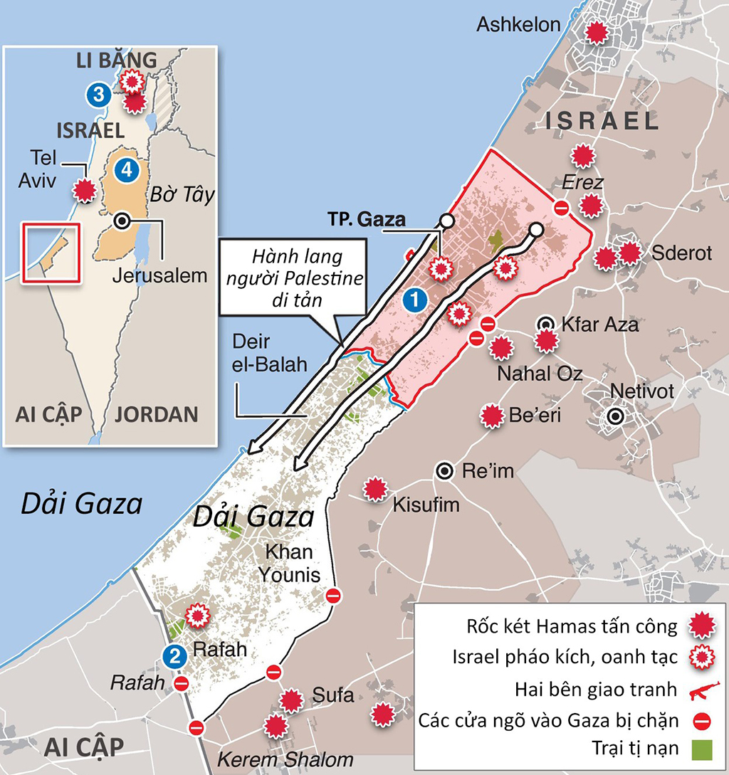 Nỗi lo toàn cầu từ 'chảo lửa' Gaza - Ảnh 2.