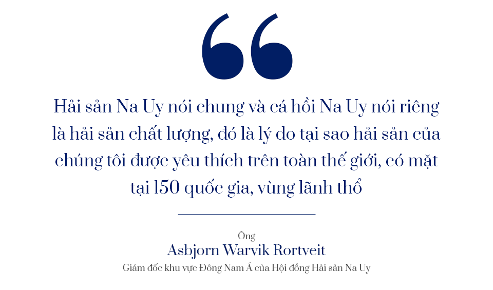 người Na Uy nuôi cá hồi
