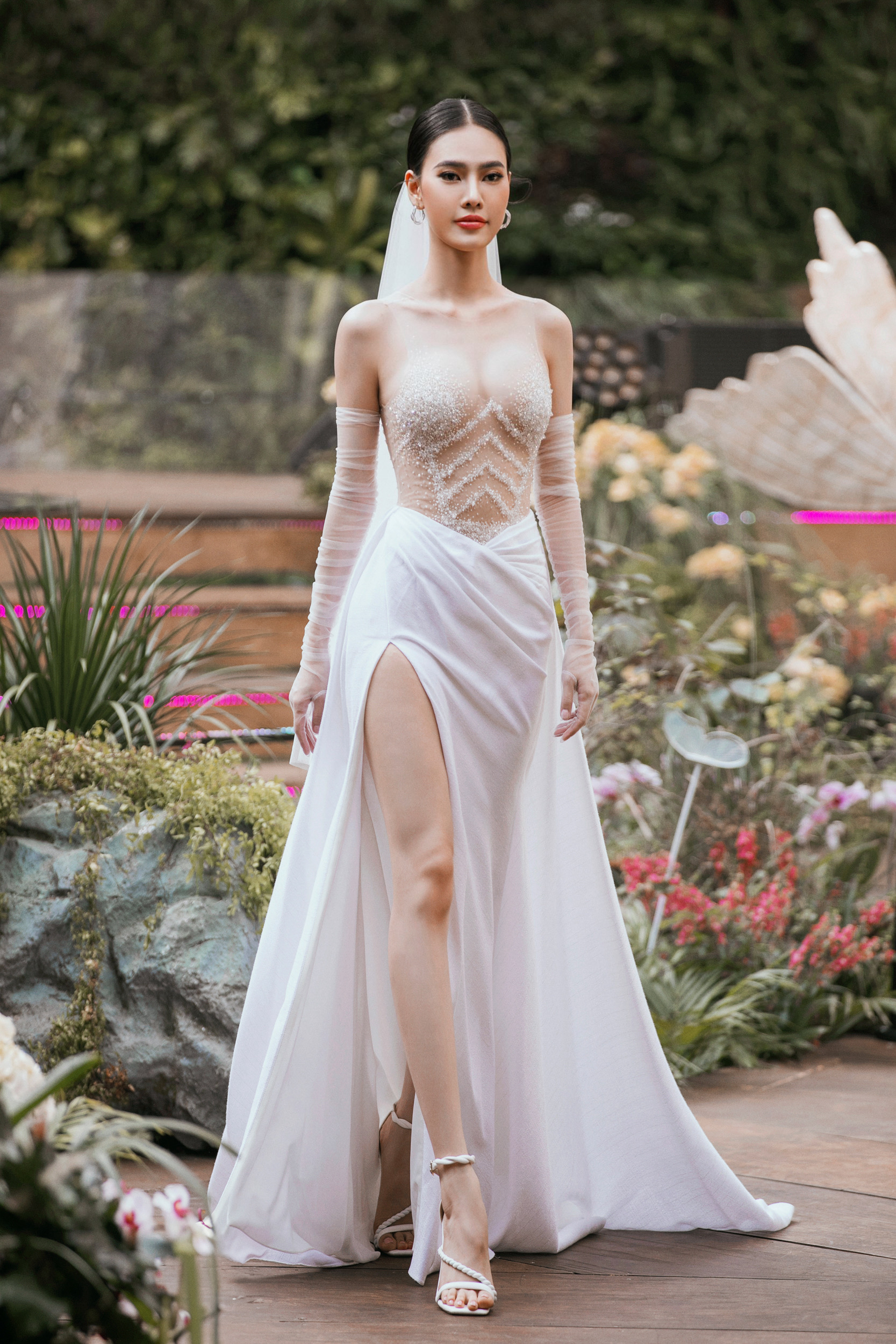 Váy cưới Satin công chúa Hades lấy cảm hứng từ Vinatge - Lunss