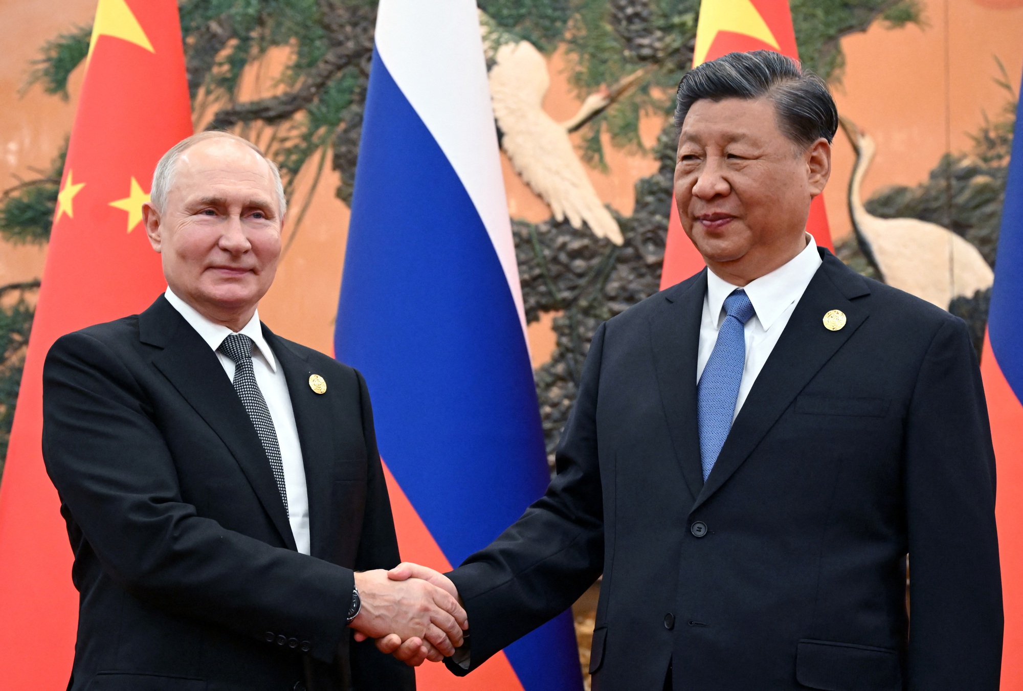 Ông Putin dành nhiều lời khen cho ông Tập Cận Bình