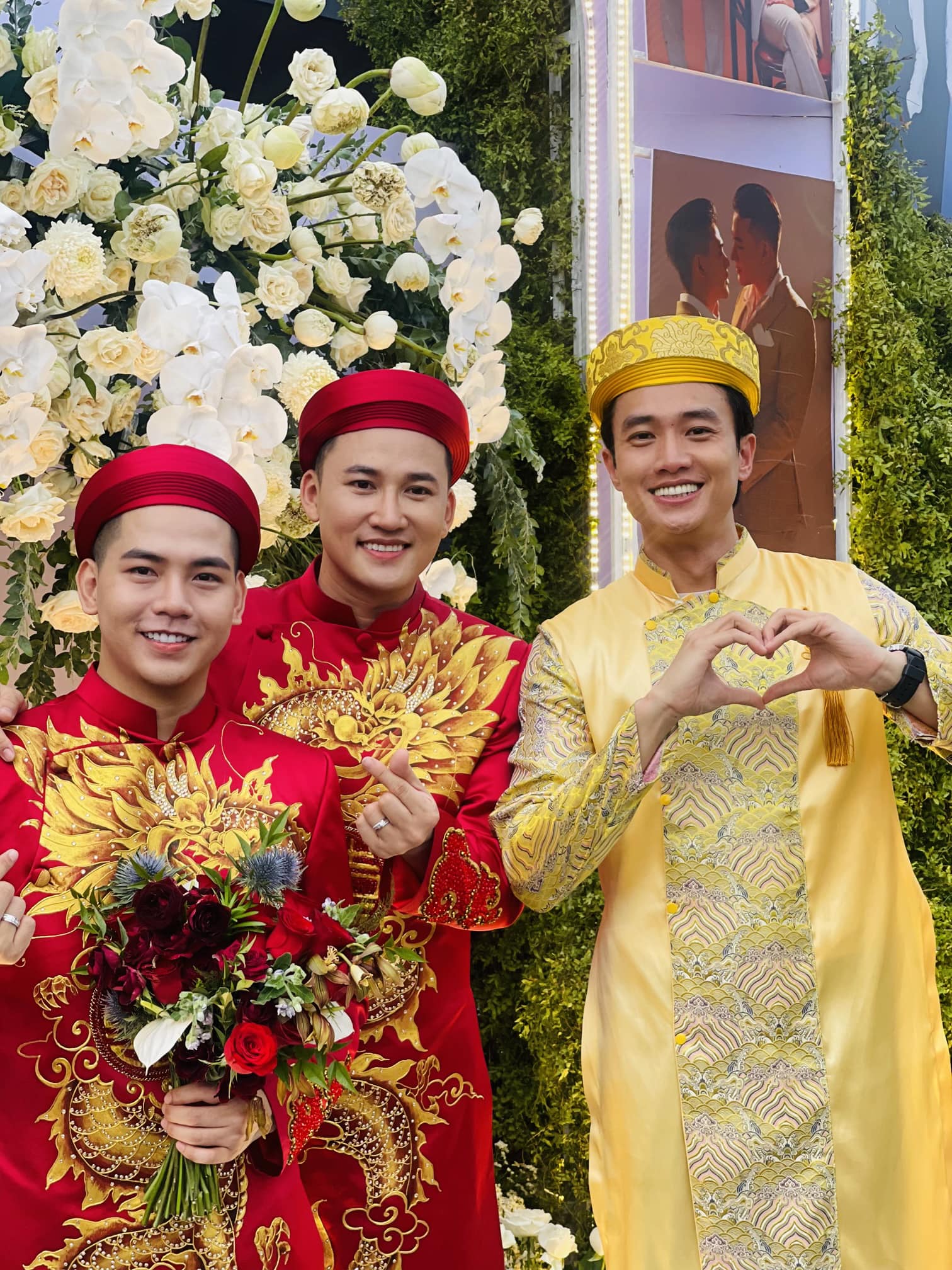 Đám hỏi hoành tráng của Hà Trí Quang và Thanh Đoàn - Ảnh 3. Đám hỏi hoành tráng của Hà Trí Quang và Thanh Đoàn - Ảnh 3.