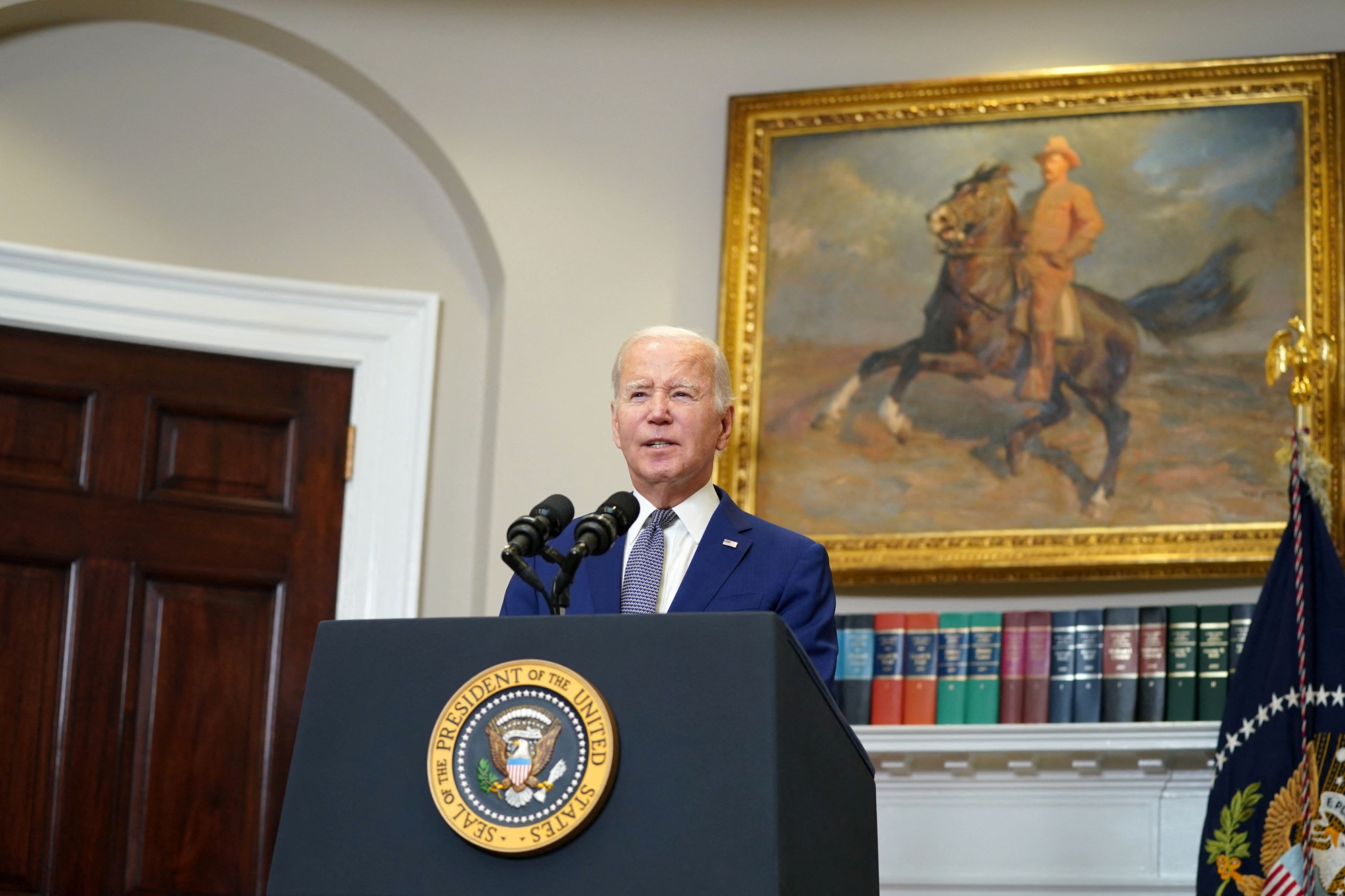 Tổng thống Biden gây sức ép đảng Cộng hòa về viện trợ Ukraine - Ảnh 1.