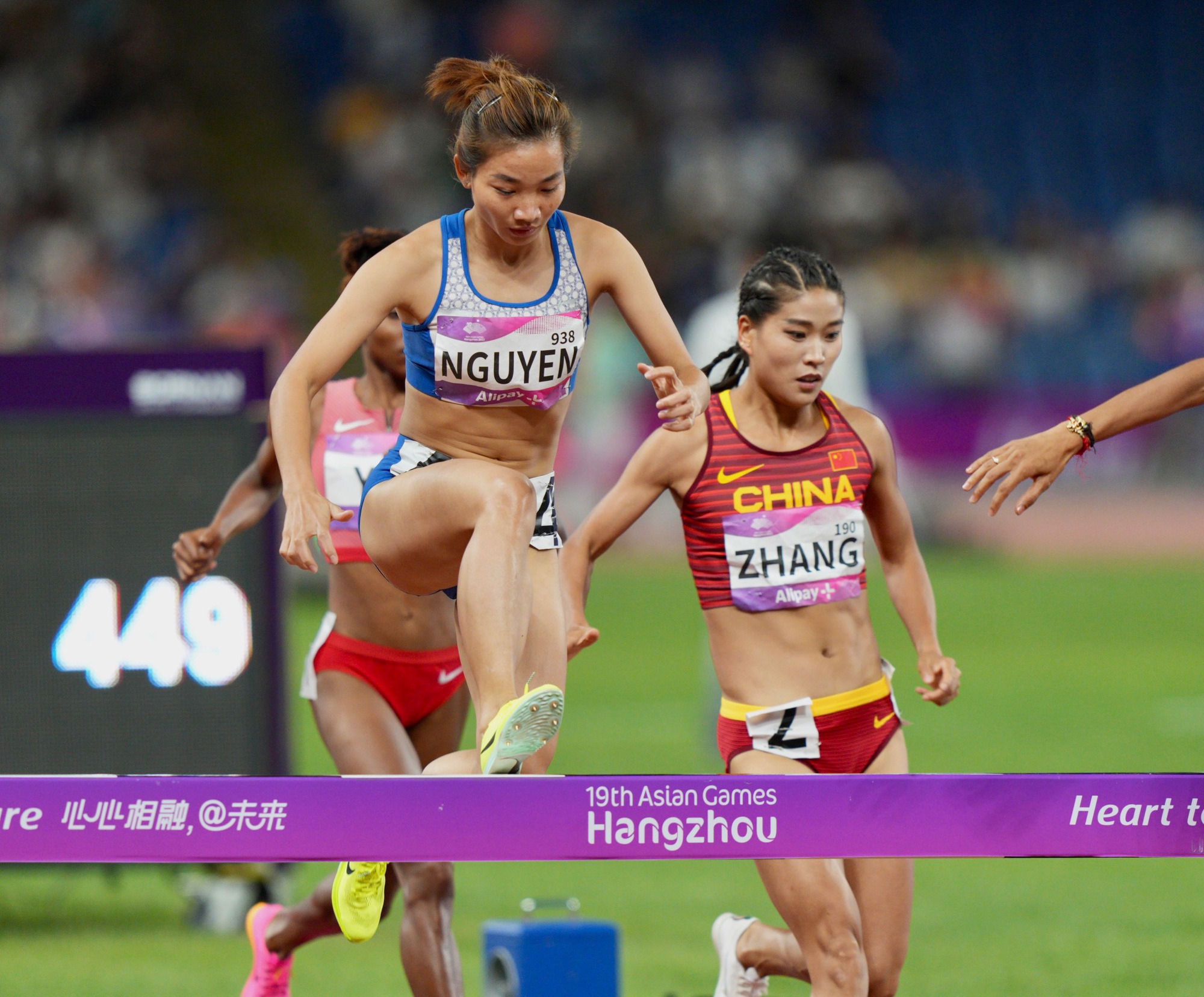 ASIAD 19: Bùi Thị Thu Thảo phạm quy 2 lần nhảy xa, Nguyễn Thị Oanh, Nhi Yến lại thua - Ảnh 11.