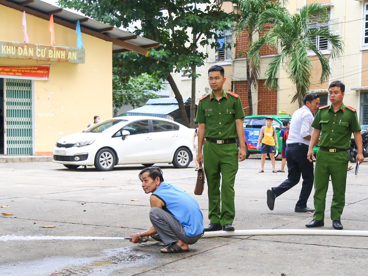 Đà Nẵng: Kiểm tra PCCC chung cư, ký túc xá phát hiện nhiều tồn tại nguy hiểm - Ảnh 11. Đà Nẵng: Kiểm tra PCCC chung cư, ký túc xá phát hiện nhiều tồn tại nguy hiểm - Ảnh 11.