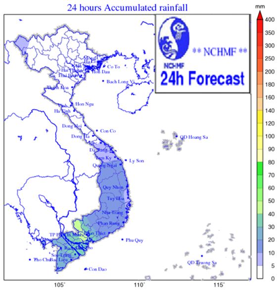 Tin tức thời tiết hôm nay, 3.10.2023: Nam Trung bộ, Nam bộ và Tây nguyên mưa to - Ảnh 1.