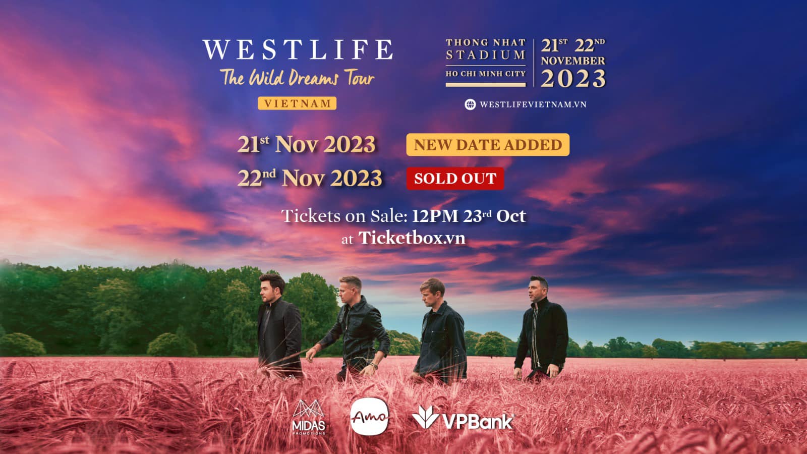 Bất ngờ trước độ chịu chi của fan Việt, Westlife tổ chức thêm đêm diễn ở TP.HCM - Ảnh 1.