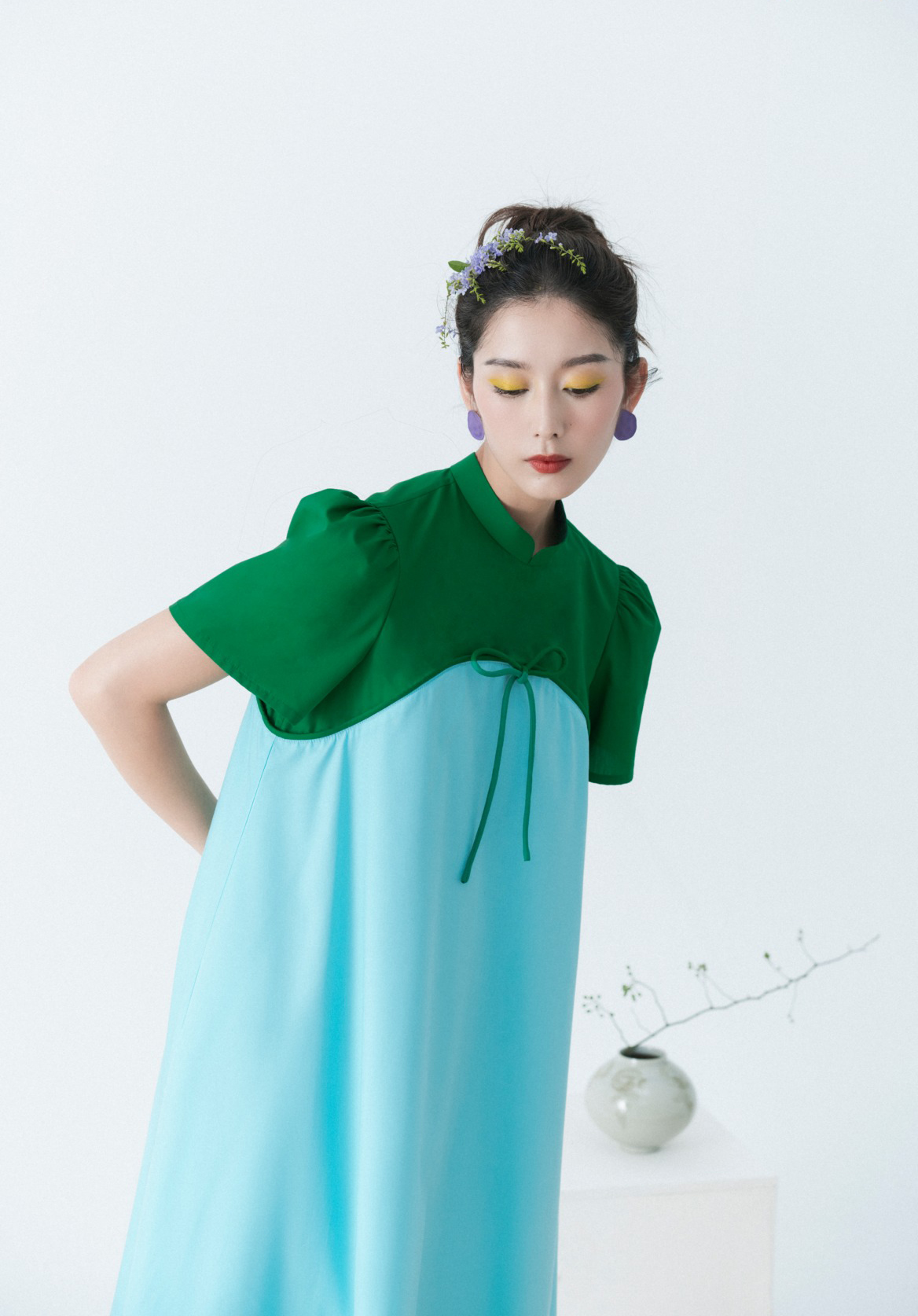 Chân Váy Suông Chân Váy Công Sở Dài Qua Gối Có Vạt Che Bụng | Shopee Việt  Nam