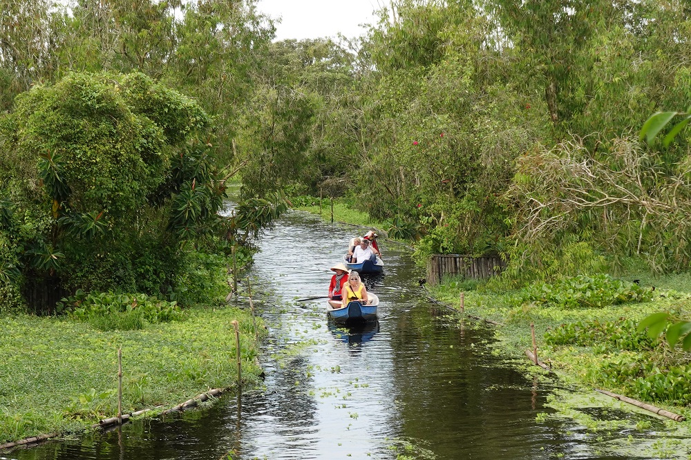 Du khách đổ về phim trường quay phim điện ảnh Đất rừng phương Nam - Ảnh 3.