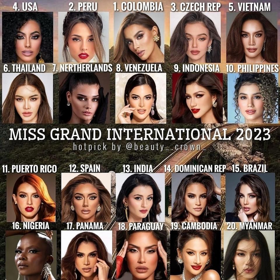 Chung kết Miss Grand International 2023: Việt Nam nhiều cơ hội vào Top 5 - Ảnh 9. Chung kết Miss Grand International 2023: Việt Nam nhiều cơ hội vào Top 5 - Ảnh 9.