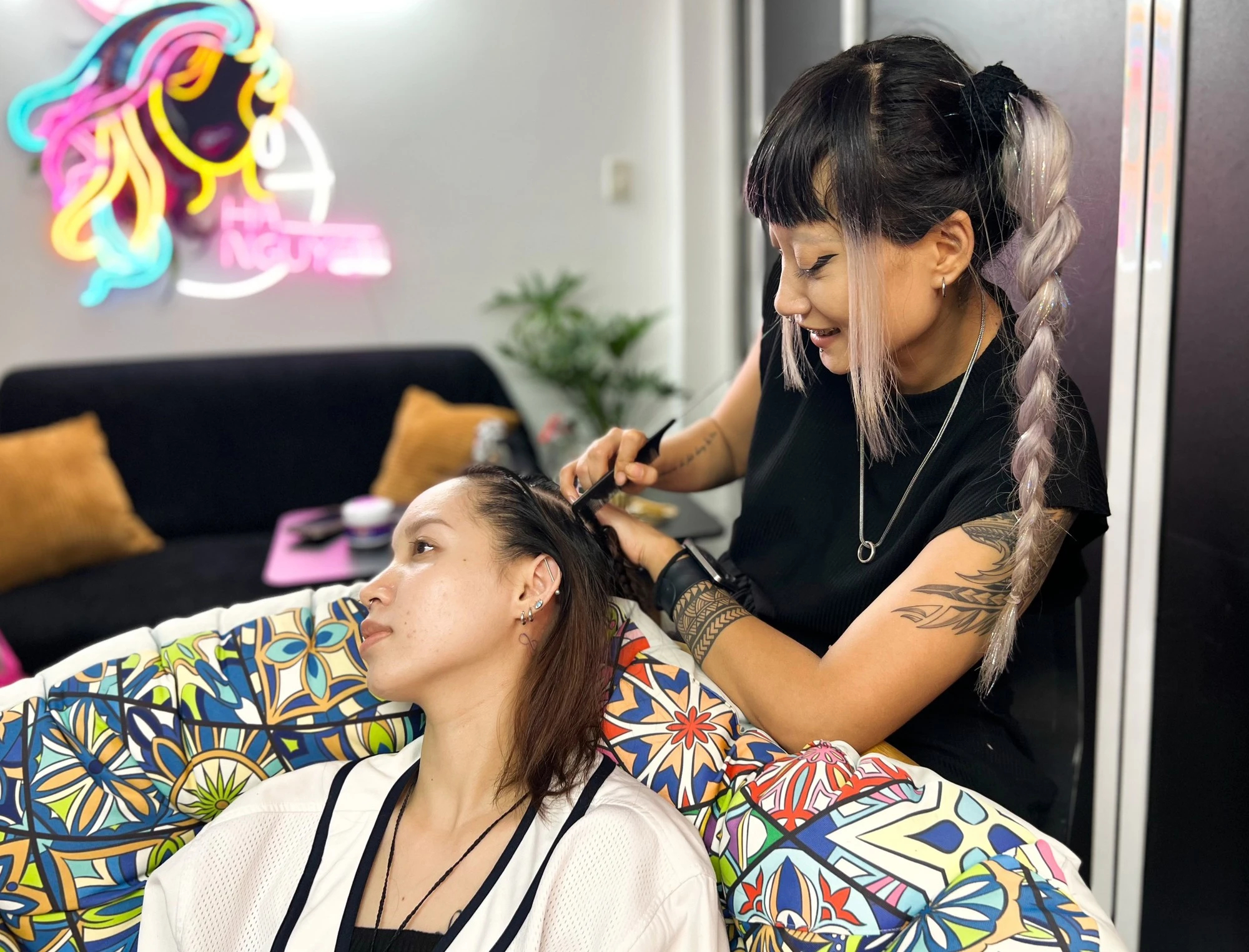 Tóc giả xoăn xù mì ngang vai cực đáng yêu - #1 Tóc Giả Đẹp từ tóc thật tại Hà  Nội | Dream Hair