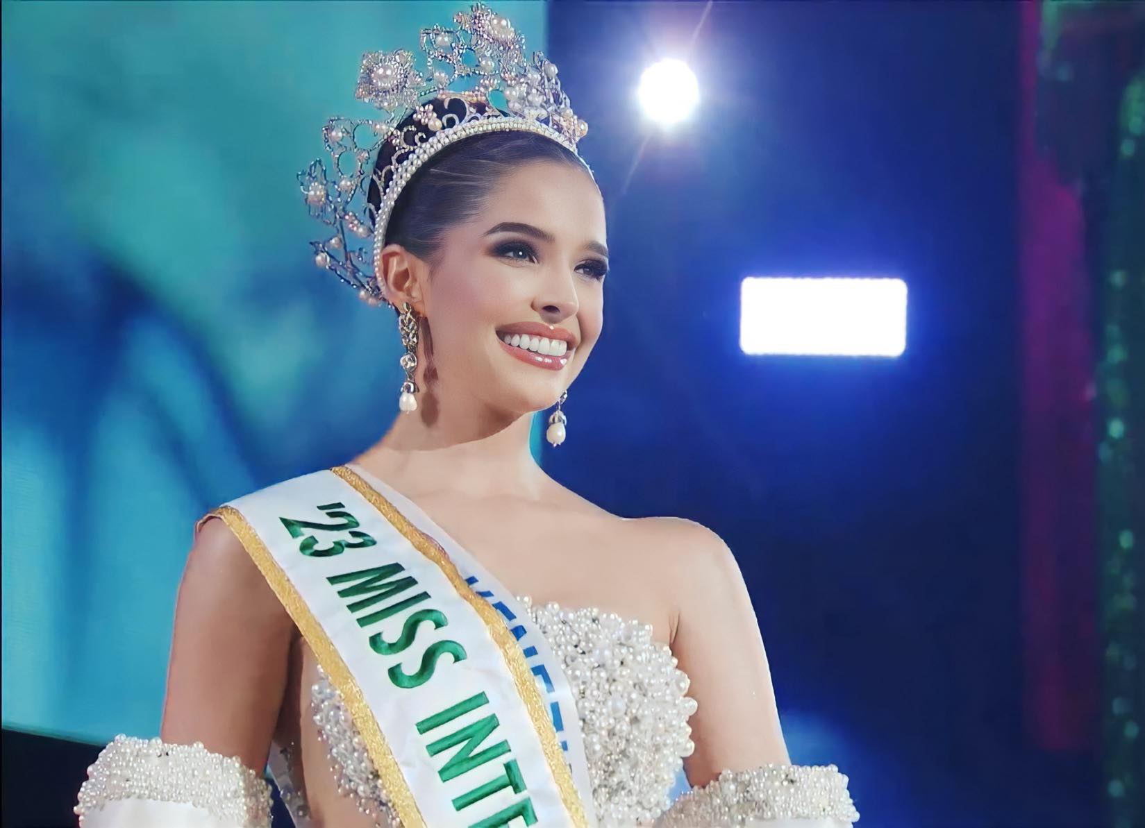 Mỹ nhân Venezuela đăng quang Hoa hậu Quốc tế 2023 - Ảnh 1.