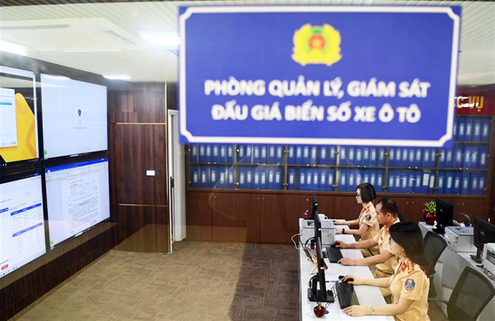 Bộ Công an đề xuất quy trình đấu giá biển số xe máy, khởi điểm 5 triệu- Ảnh 2.