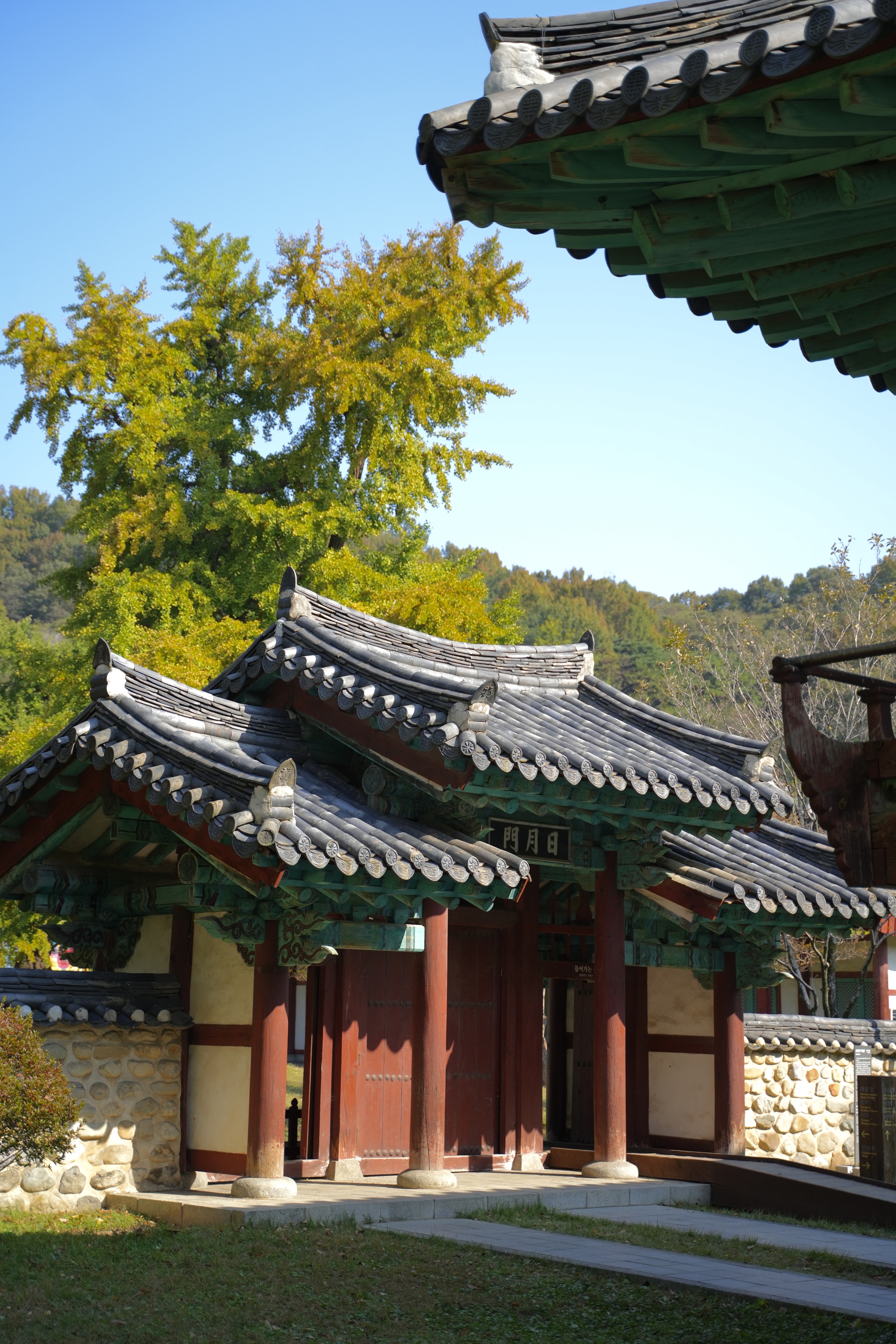 Mùa thu đẹp nao lòng ở làng cổ trăm năm tuổi của Hàn Quốc - Ảnh 3.