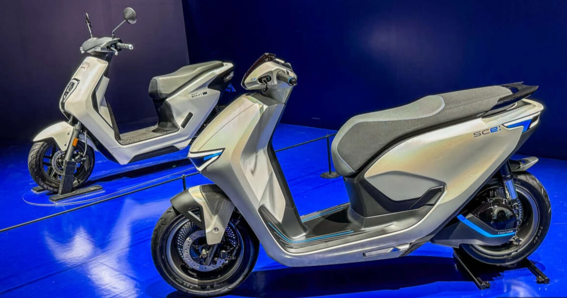 Xe máy điện Honda SCe lộ diện dưới dạng concept - Ảnh 3. Xe máy điện Honda SCe lộ diện dưới dạng concept - Ảnh 3.