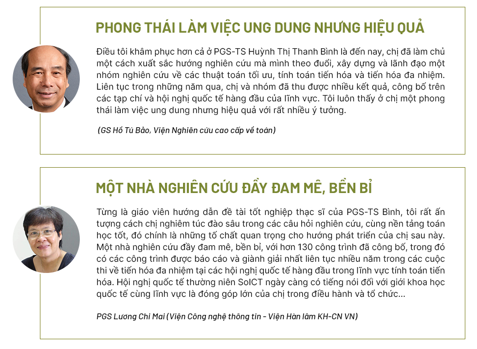 PGS-TS Huỳnh Thị Thanh Bình: “Tối ưu hóa nhiều khi chính là thuận theo tự nhiên” - Ảnh 11.