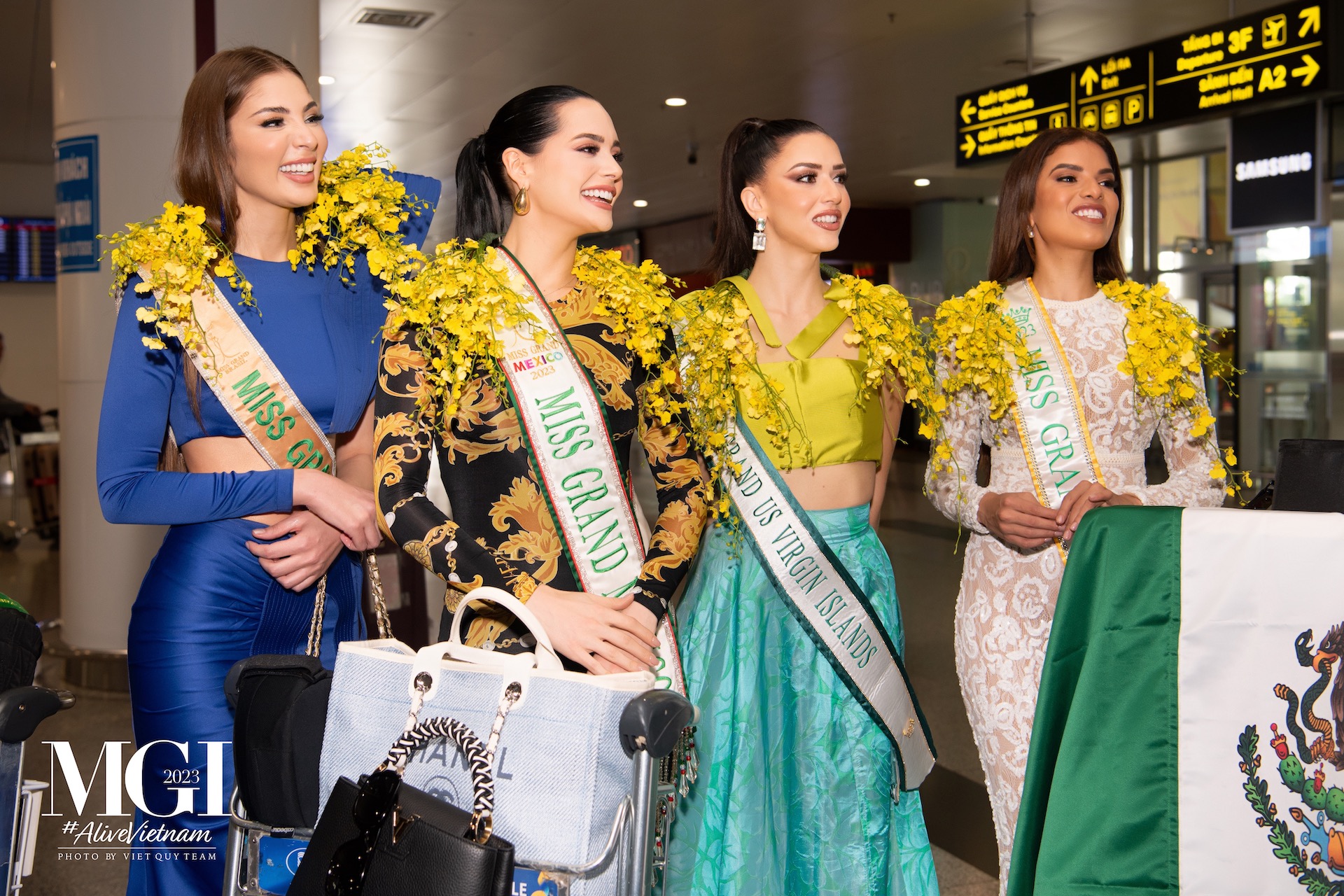 Hoa hậu các nước đồng loạt đến Việt Nam dự thi Miss Grand International 2023 - Ảnh 10. Hoa hậu các nước đồng loạt đến Việt Nam dự thi Miss Grand International 2023 - Ảnh 10.
