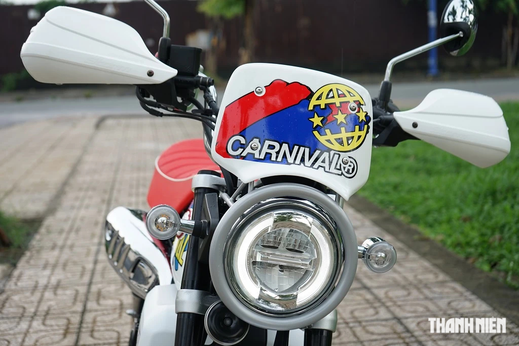 'Xe khỉ' Honda Monkey bản X Carnival về Việt Nam, giới hạn 99 chiếc trên toàn cầu  - Ảnh 3.