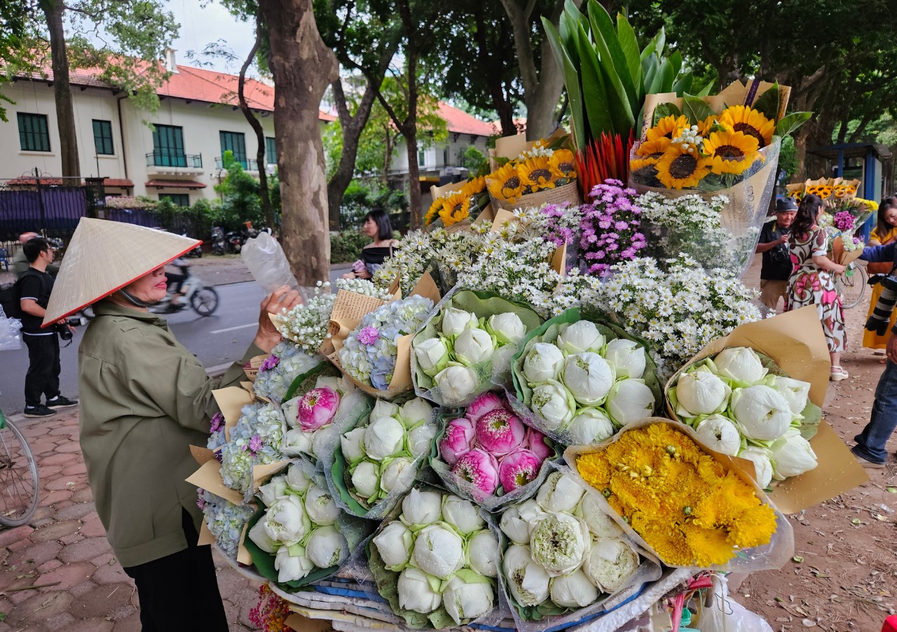 Con đường 'một mét vuông 10 người sống ảo' ở Hà Nội lên báo Nhật - Ảnh 2. Con đường 'một mét vuông 10 người sống ảo' ở Hà Nội lên báo Nhật - Ảnh 2.