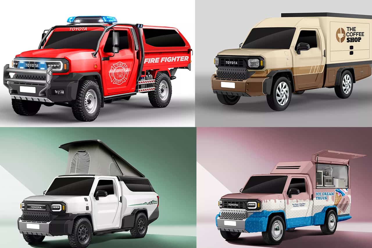 Toyota Rangga 'biến hình' như tắc kè, giá rẻ hơn Hilux - Ảnh 5. Toyota Rangga 'biến hình' như tắc kè, giá rẻ hơn Hilux - Ảnh 5.