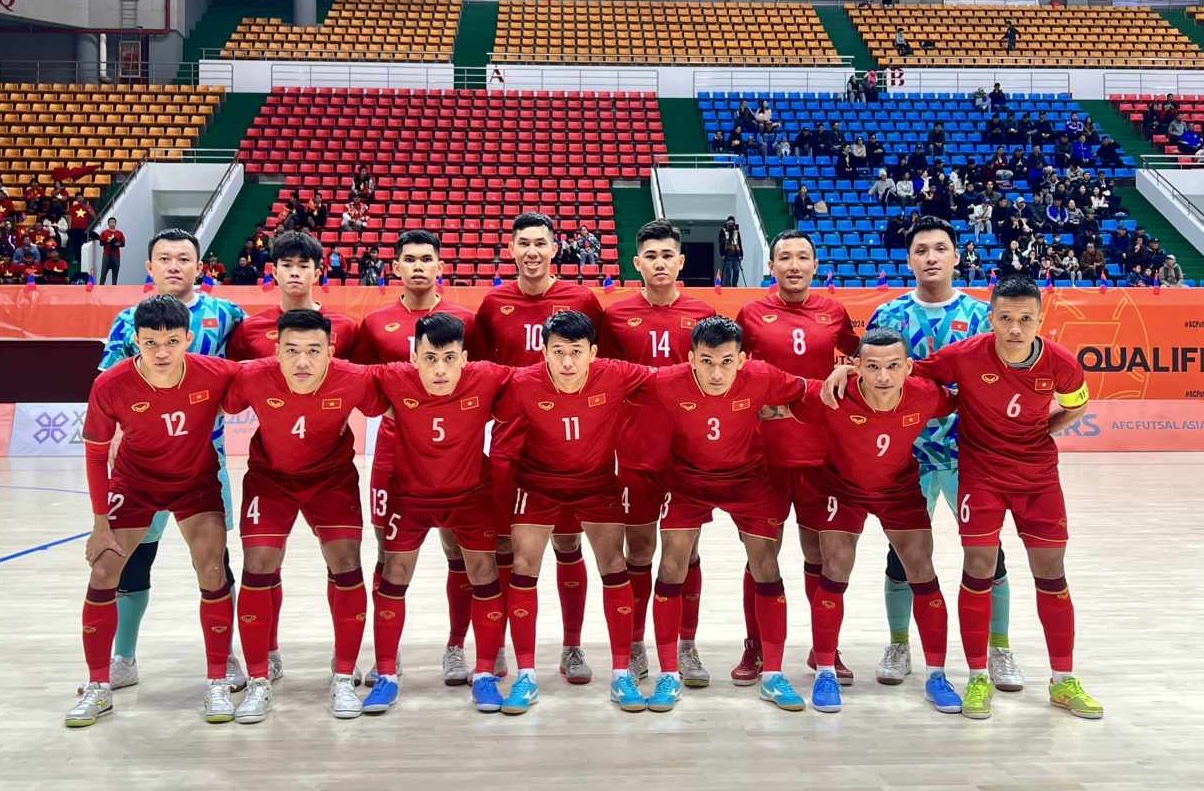 Đội Tuyển Futsal Việt Nam Thắng đậm Trận Ra Quân Vòng Loại Giải Châu Á 2024