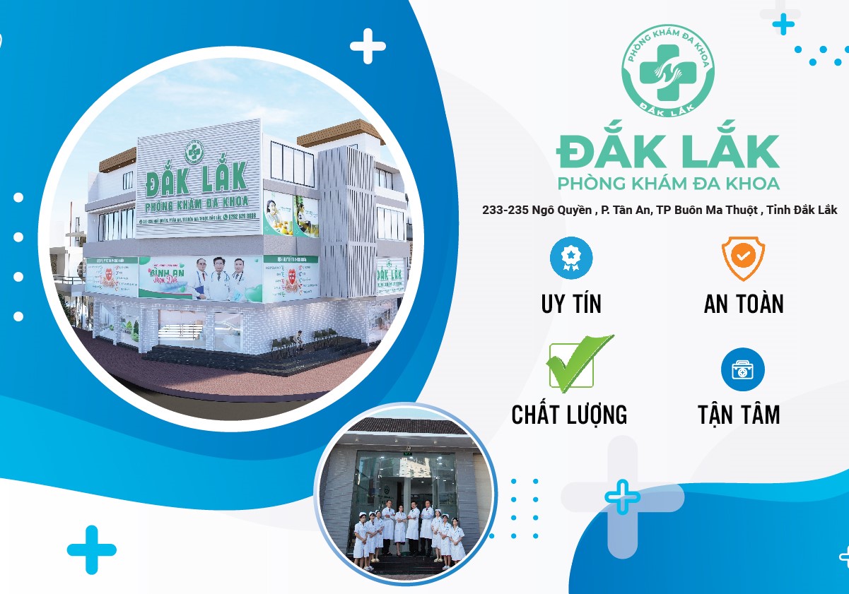 Gọi điện đặt hẹn ngay tại Phòng khám đa khoa Đắk Lắk để được tư vấn nhanh chóng - tiện lợi