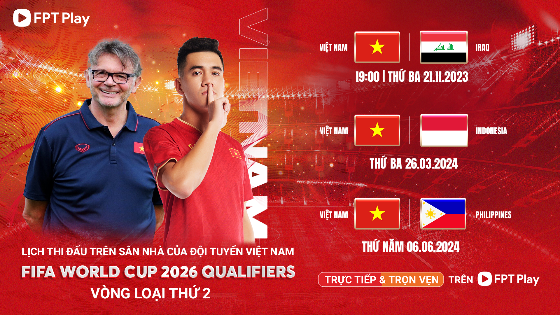 Hồi hộp chờ bản quyền phát sóng trực tiếp trận đội tuyển Việt Nam - Philippines - Ảnh 1.