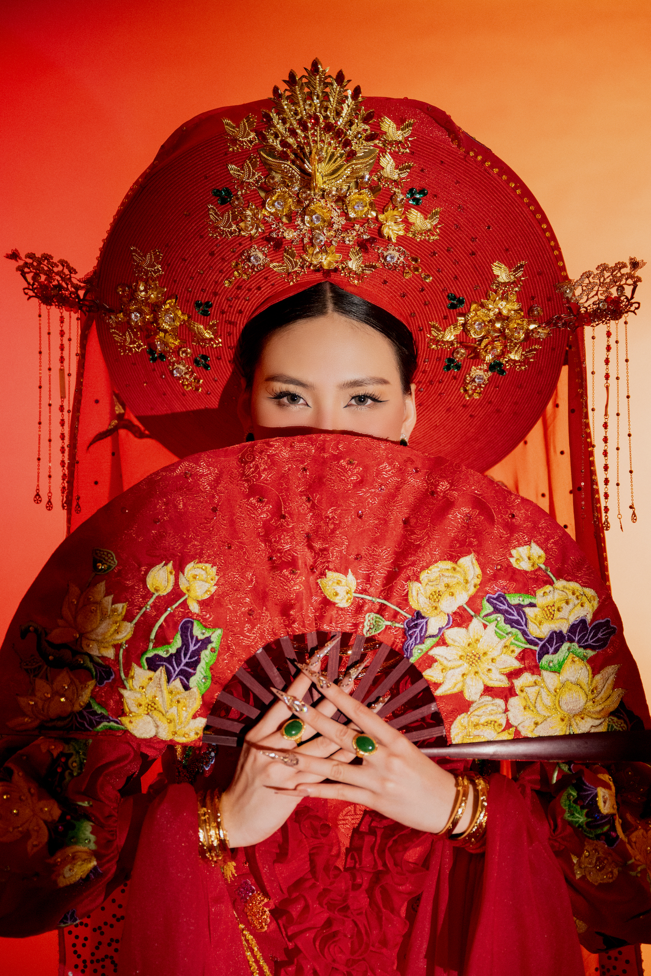 Hé lộ trang phục dân tộc của Bùi Quỳnh Hoa tại Miss Universe 2023 - Ảnh 5.