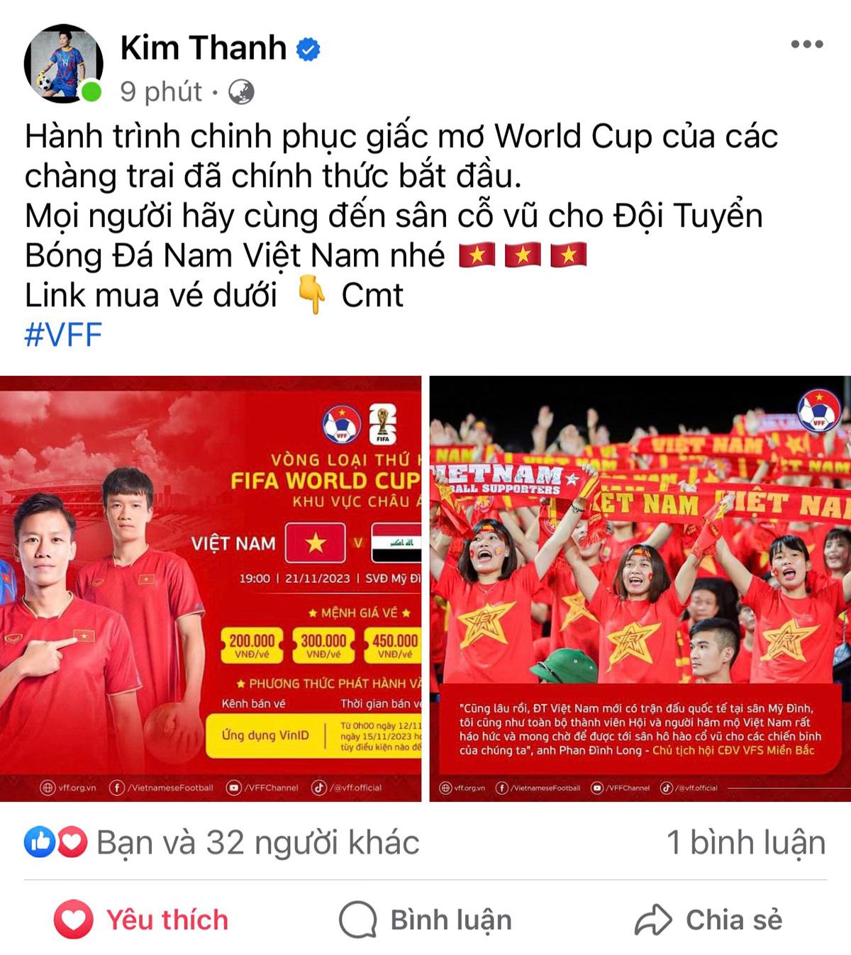 Thanh Nhã, Huỳnh Như kêu gọi CĐV đến sân 'tiếp lửa' đội tuyển Việt Nam - Ảnh 4. Thanh Nhã, Huỳnh Như kêu gọi CĐV đến sân 'tiếp lửa' đội tuyển Việt Nam - Ảnh 4.