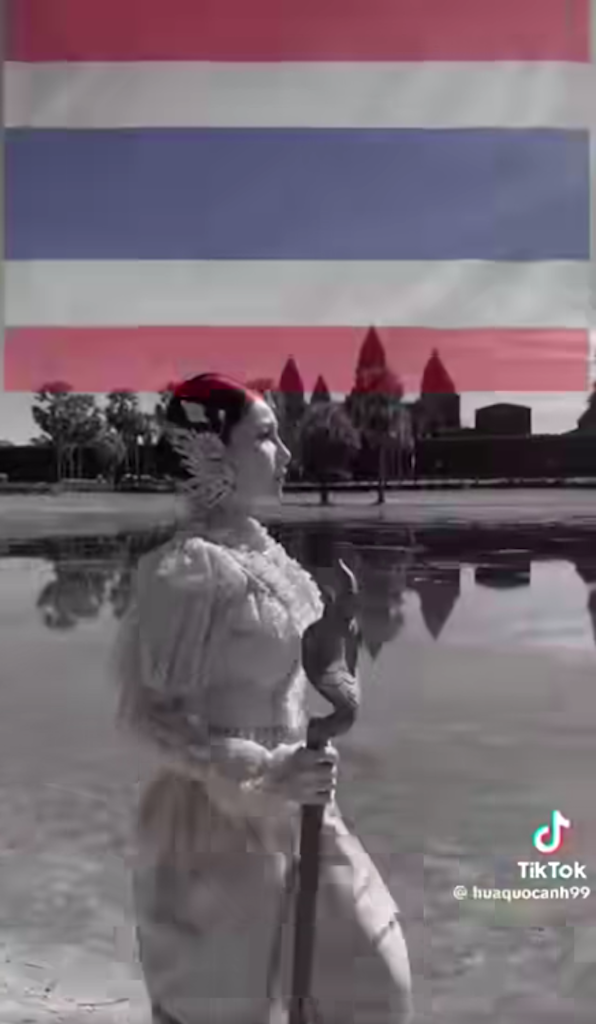 TikToker Việt Nam gây phẫn nộ vì clip câu view bằng hình ảnh Angkor Wat - Ảnh 1. TikToker Việt Nam gây phẫn nộ vì clip câu view bằng hình ảnh Angkor Wat - Ảnh 1.