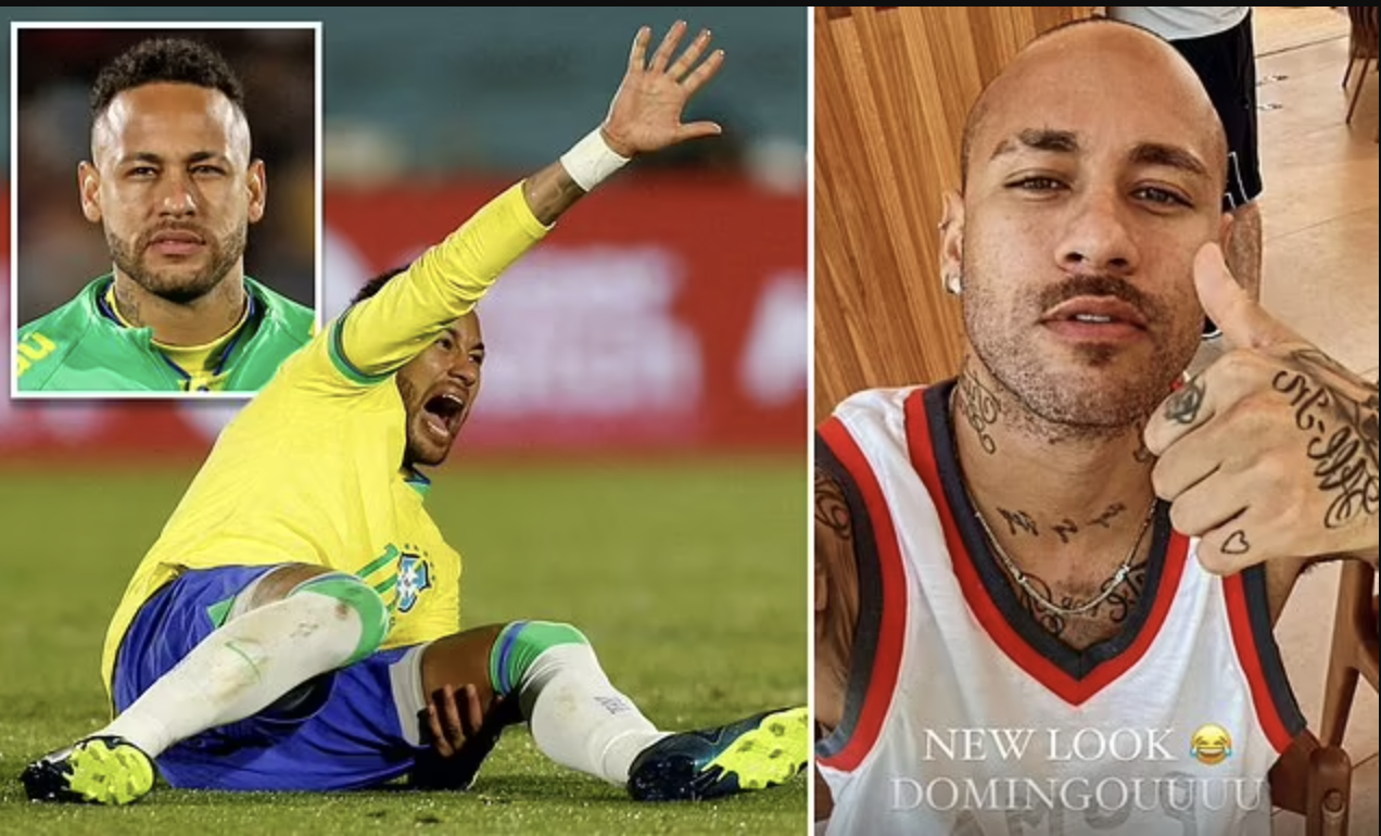 Neymar thay đổi diện mạo gây sốc, CĐV phản ứng - Ảnh 1.