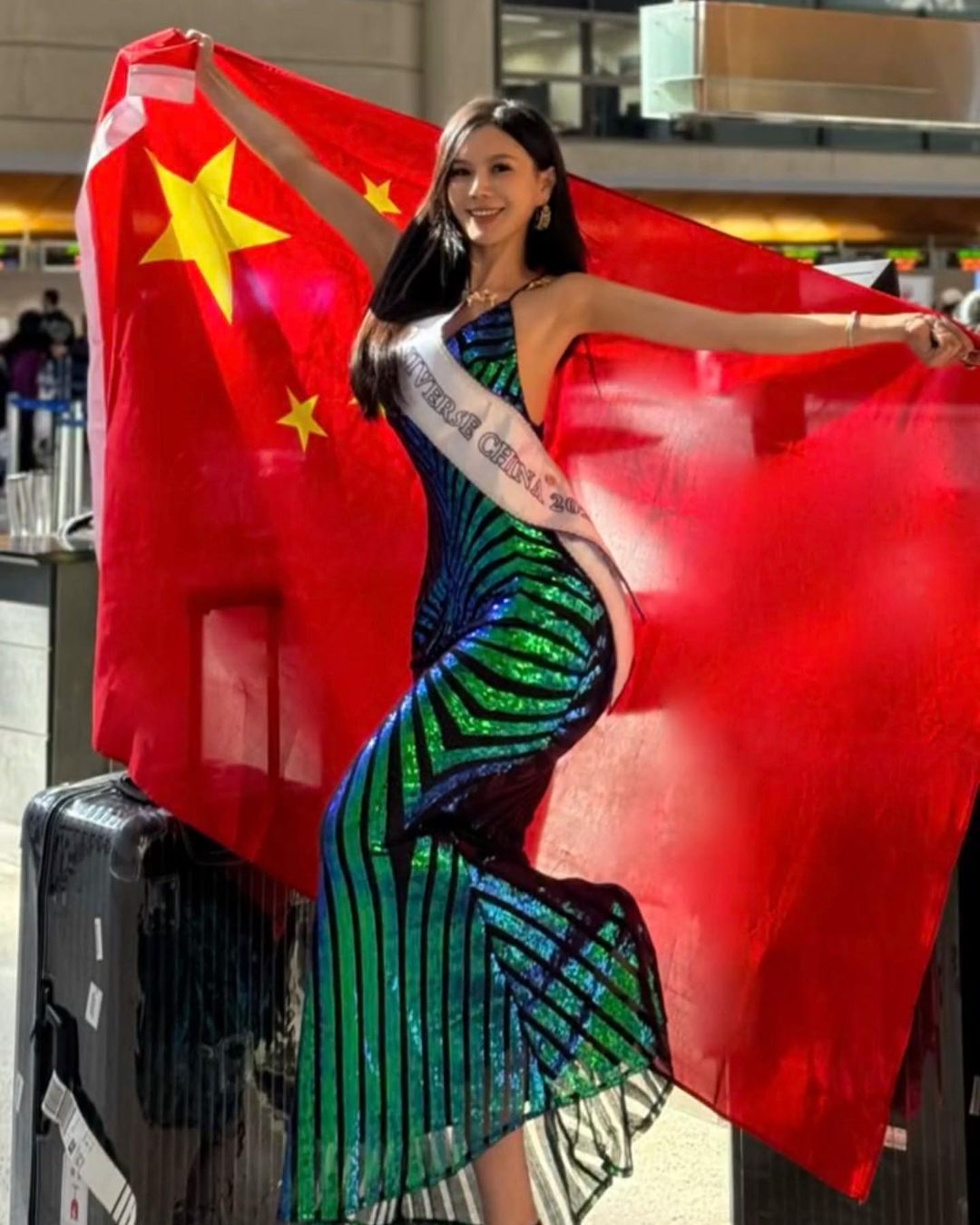 Chinese beauty dropped out of Miss Universe 2023 after a delay of more than ten days - Photo 2.