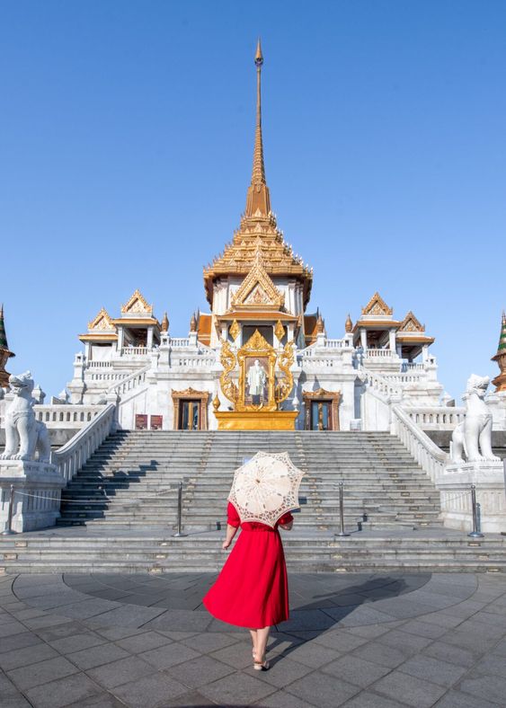 Chùa Phật Vàng Wat Traimit  tại Bangkok - Ảnh 5.