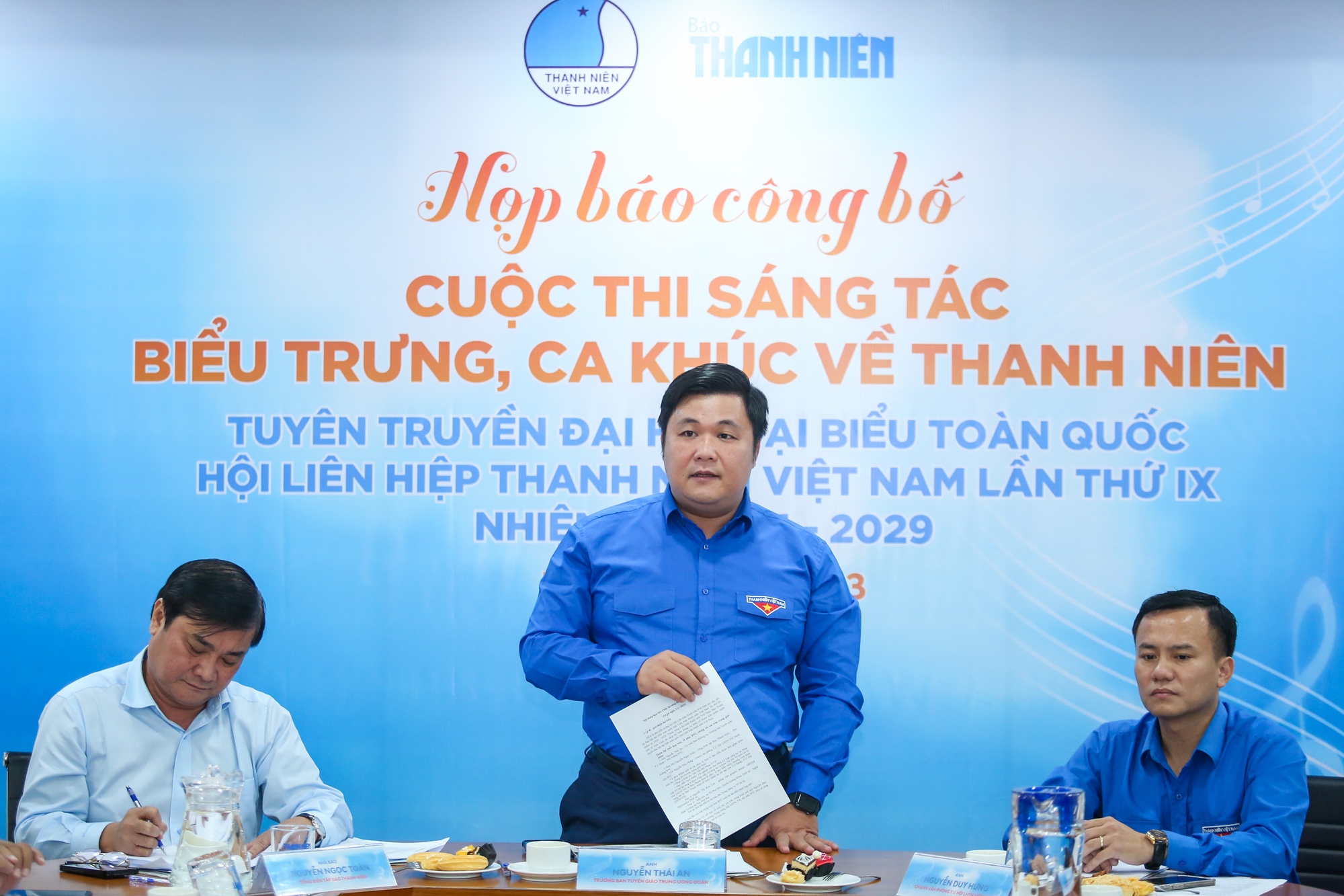 Cuộc thi sáng tác biểu trưng, ca khúc Đại hội Hội Liên hiệp thanh niên Việt Nam - Ảnh 10.