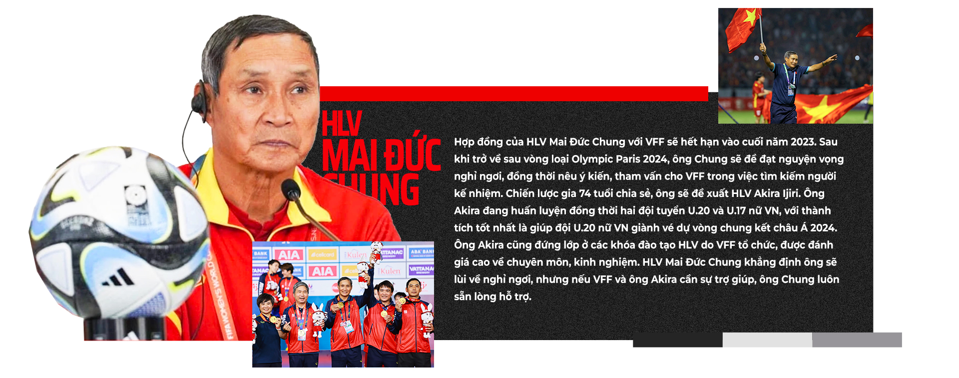HLV Mai Đức Chung: Xin cảm ơn, vị ‘tướng già’ tận tụy! - Ảnh 12. HLV Mai Đức Chung: Xin cảm ơn, vị ‘tướng già’ tận tụy! - Ảnh 12.
