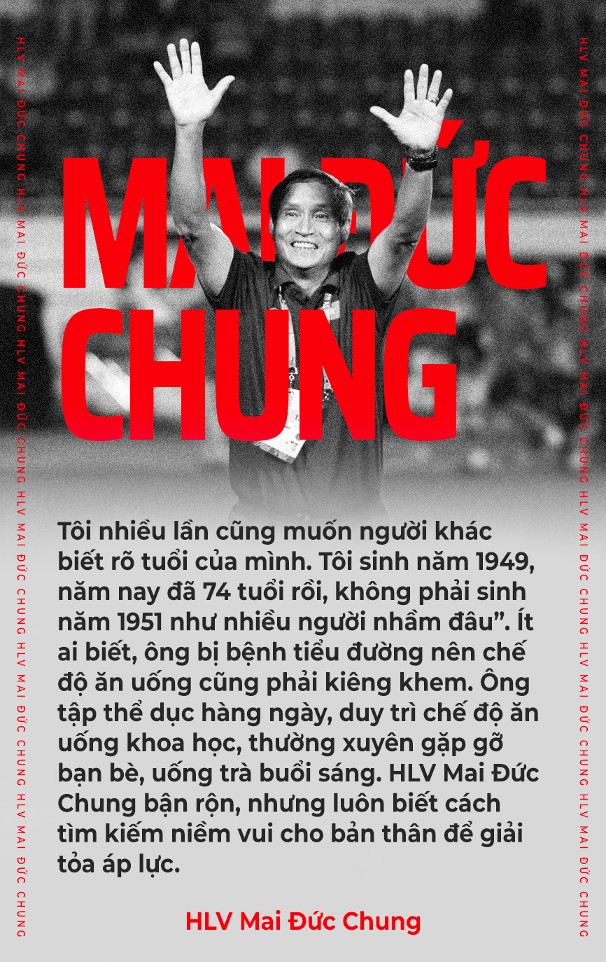 HLV Mai Đức Chung: Xin cảm ơn, vị ‘tướng già’ tận tụy! - Ảnh 5. HLV Mai Đức Chung: Xin cảm ơn, vị ‘tướng già’ tận tụy! - Ảnh 5.
