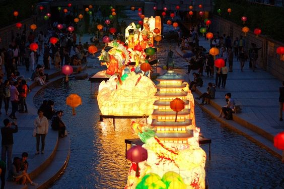 Du lịch Hàn Quốc mùa thu đừng bỏ qua lễ hội Cheonggyecheon lung linh ánh đèn - Ảnh 4.