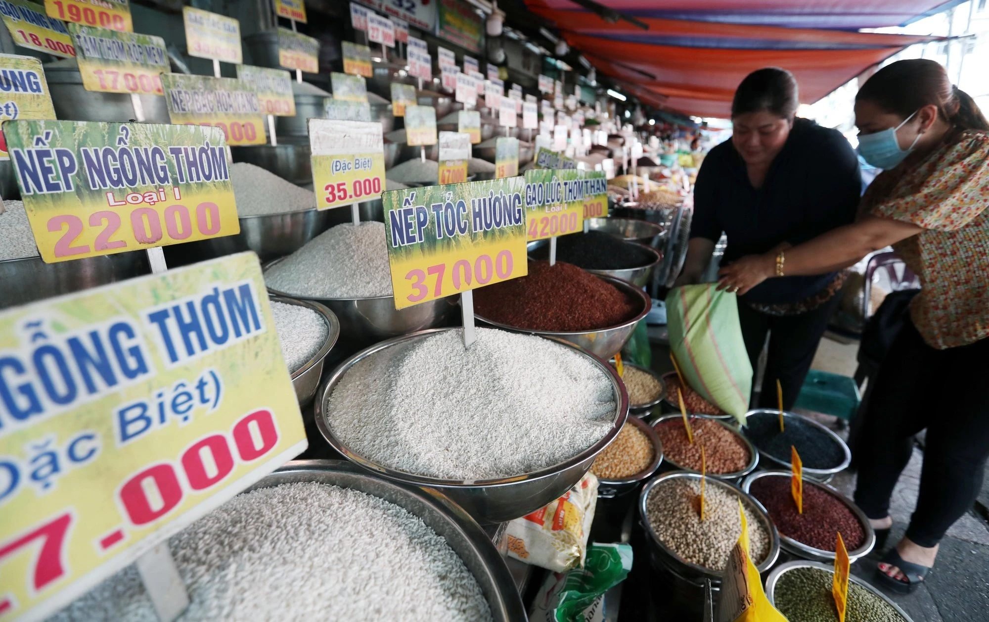 Giá gạo Việt Nam đạt mốc 'vô tiền khoáng hậu' - Ảnh 1.